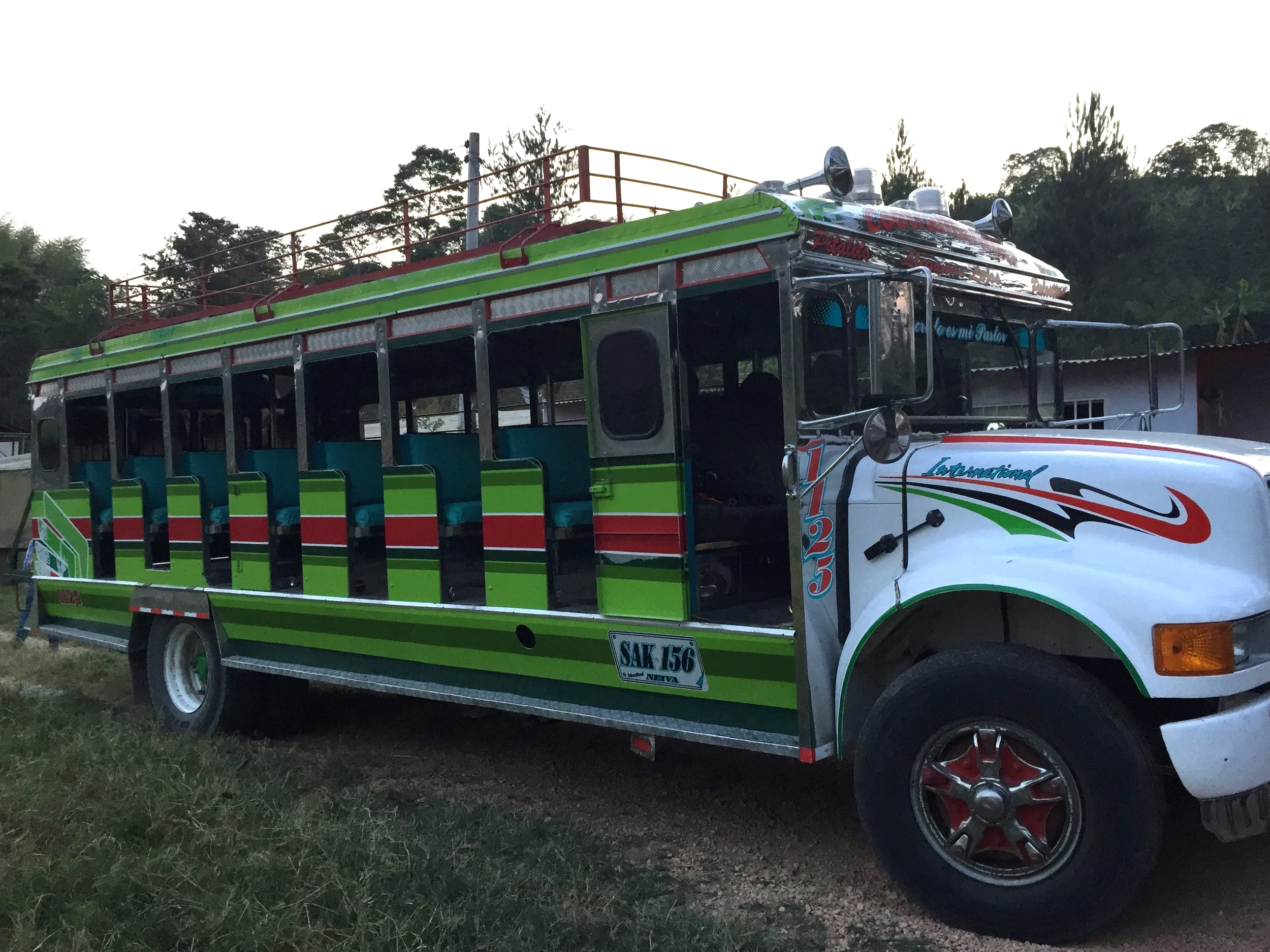 Our transportation for the week!