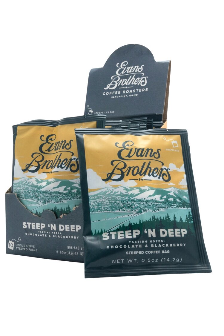 Steeper & Deeper Single Serve Coffee Packs