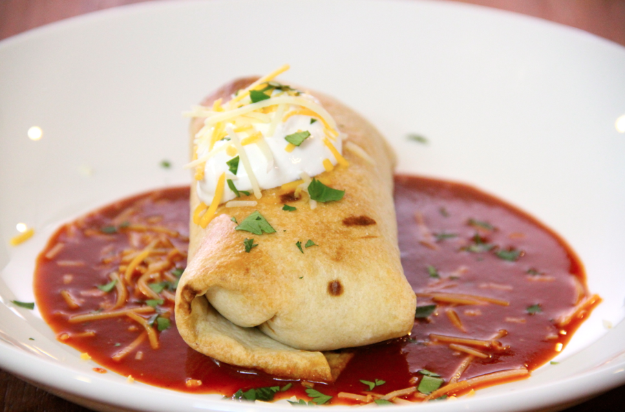 Chimichangas enchilada style@SpicieFoodie