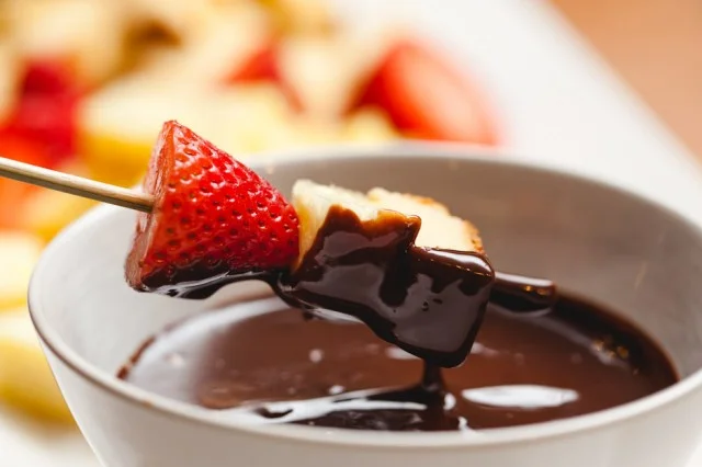 Chocolate and Grand Marnier Fondue