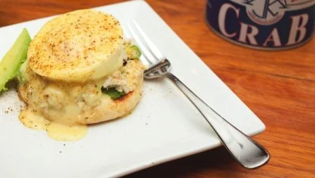 Avocado & Crab Benedict