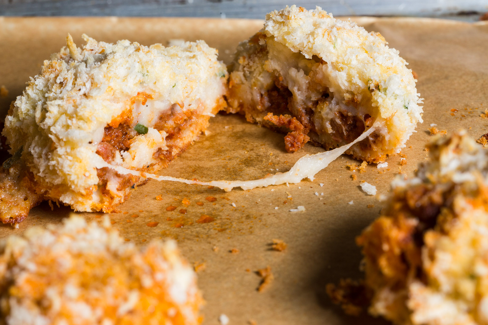 Potato Chorizo Balls