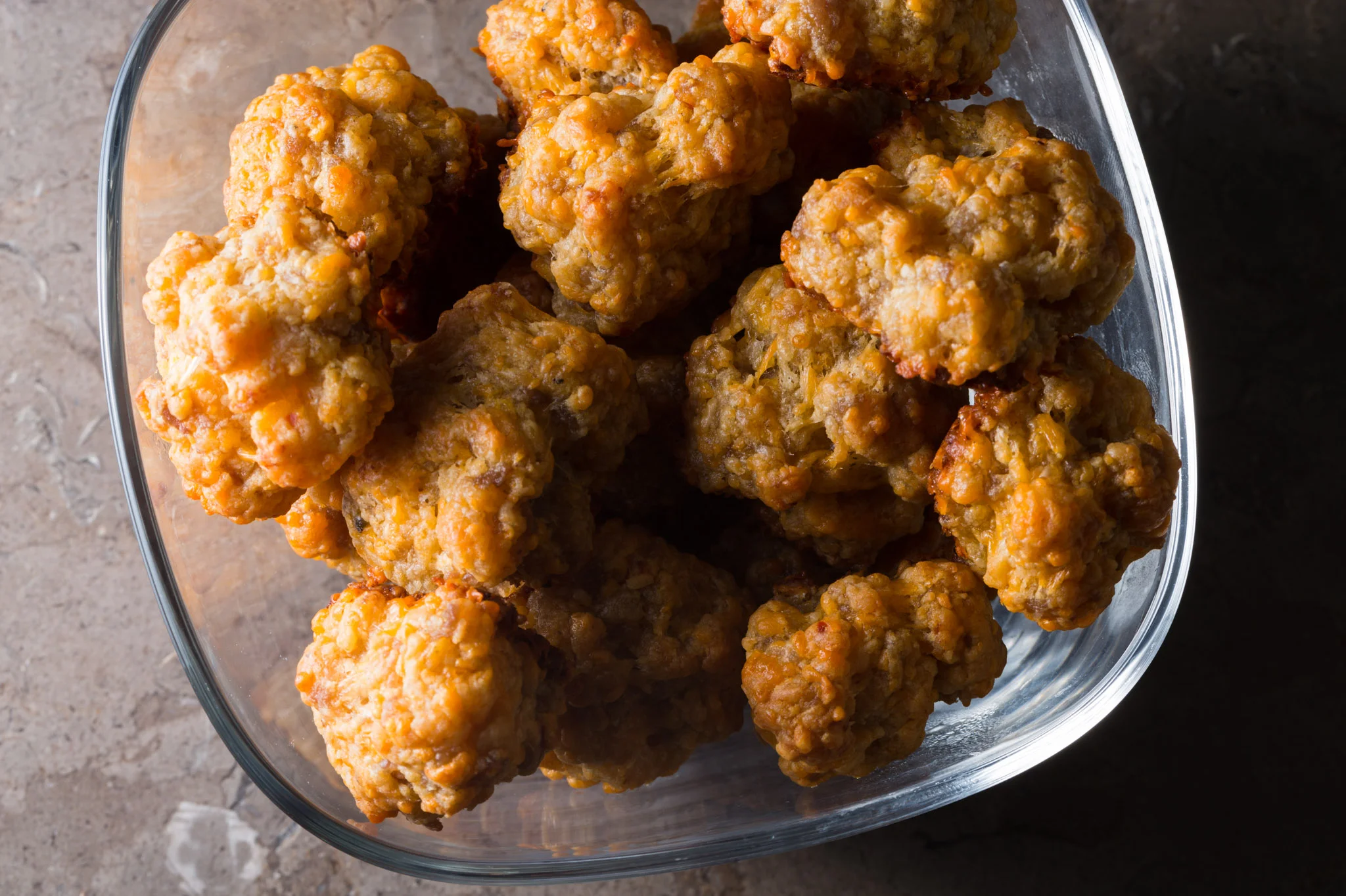 Baked Sausage & Cheese balls