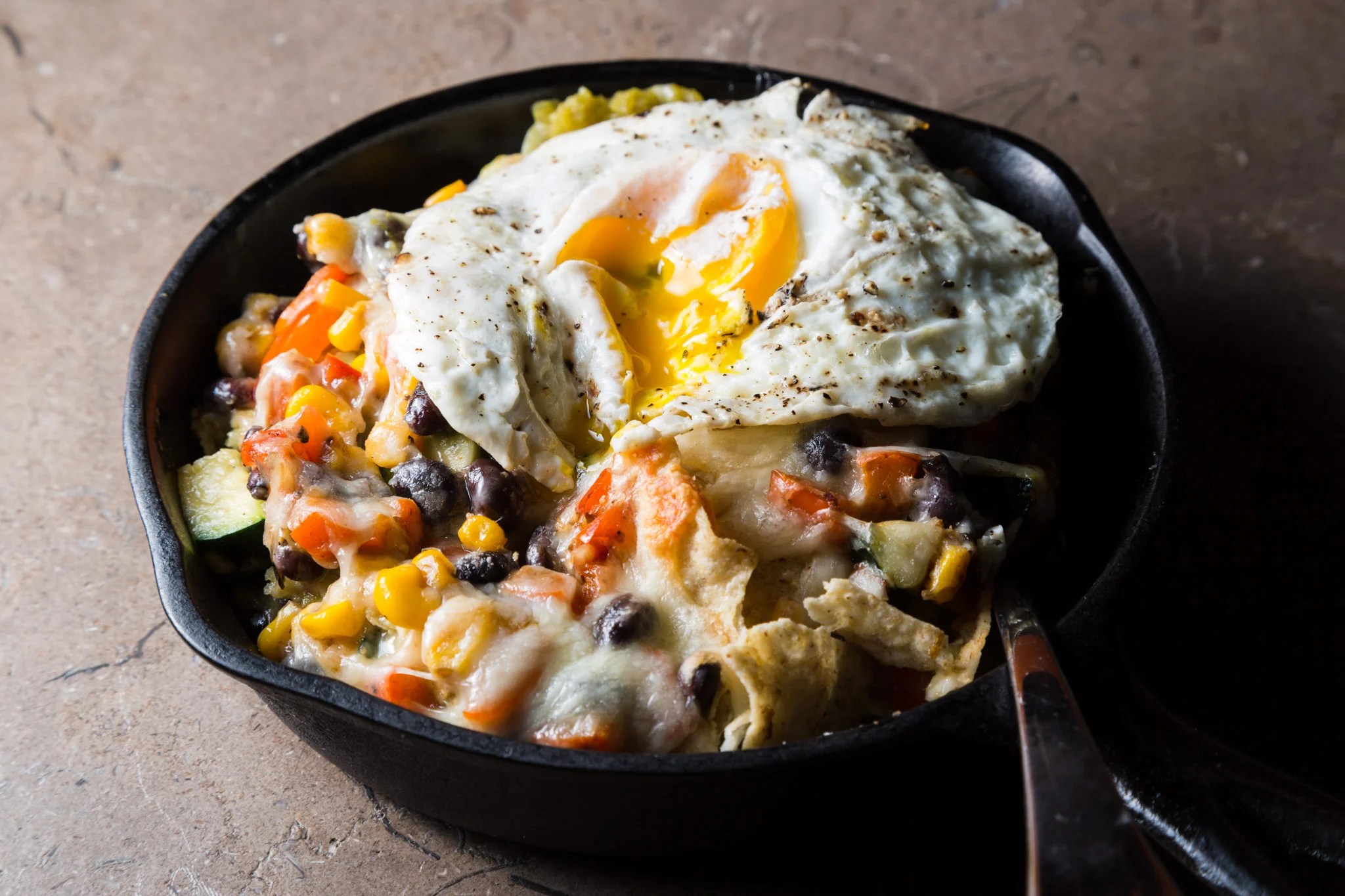 VEGETABLE CHILAQUILES