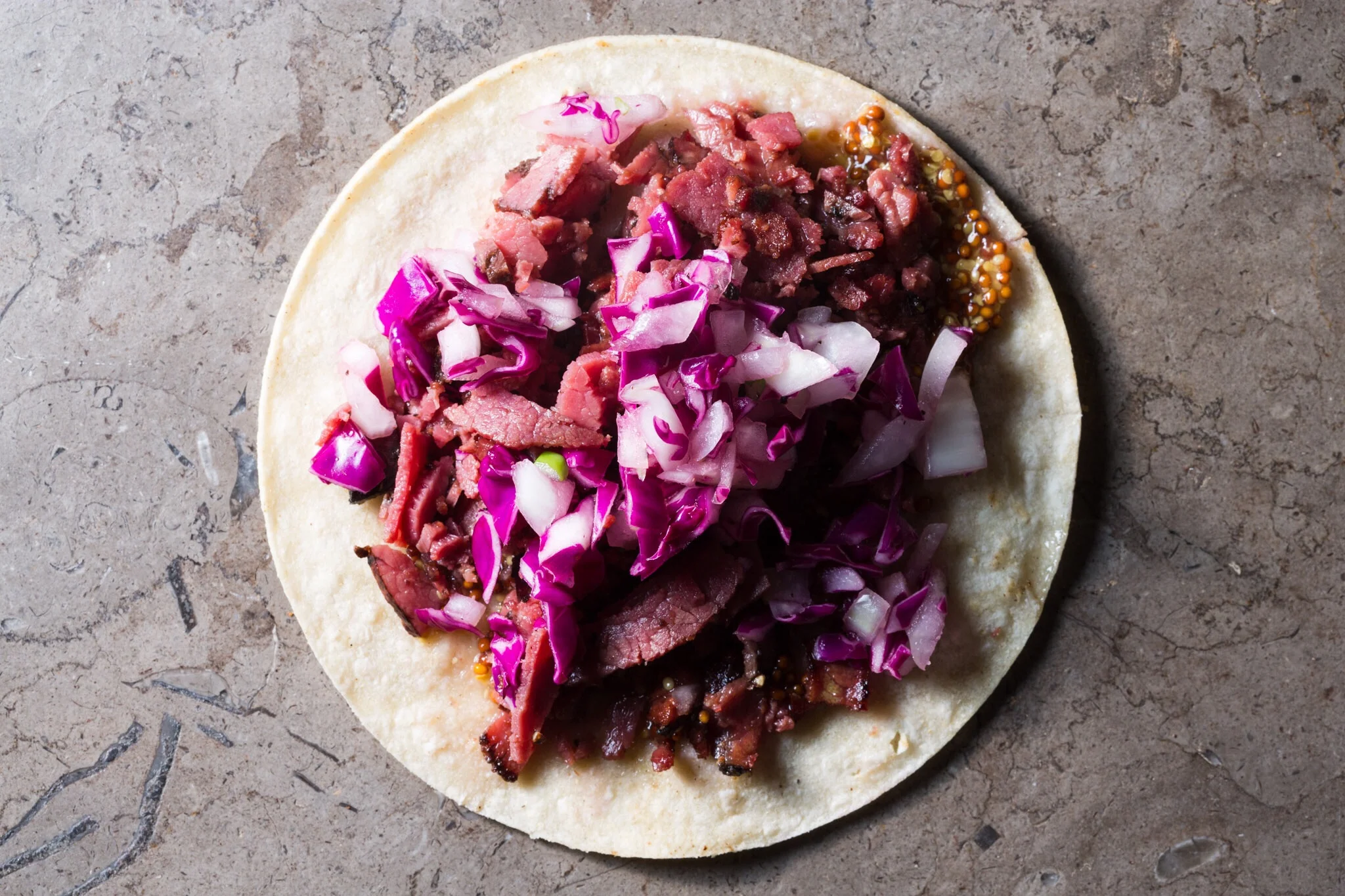 Pastrami taco — SAM THE COOKING GUY