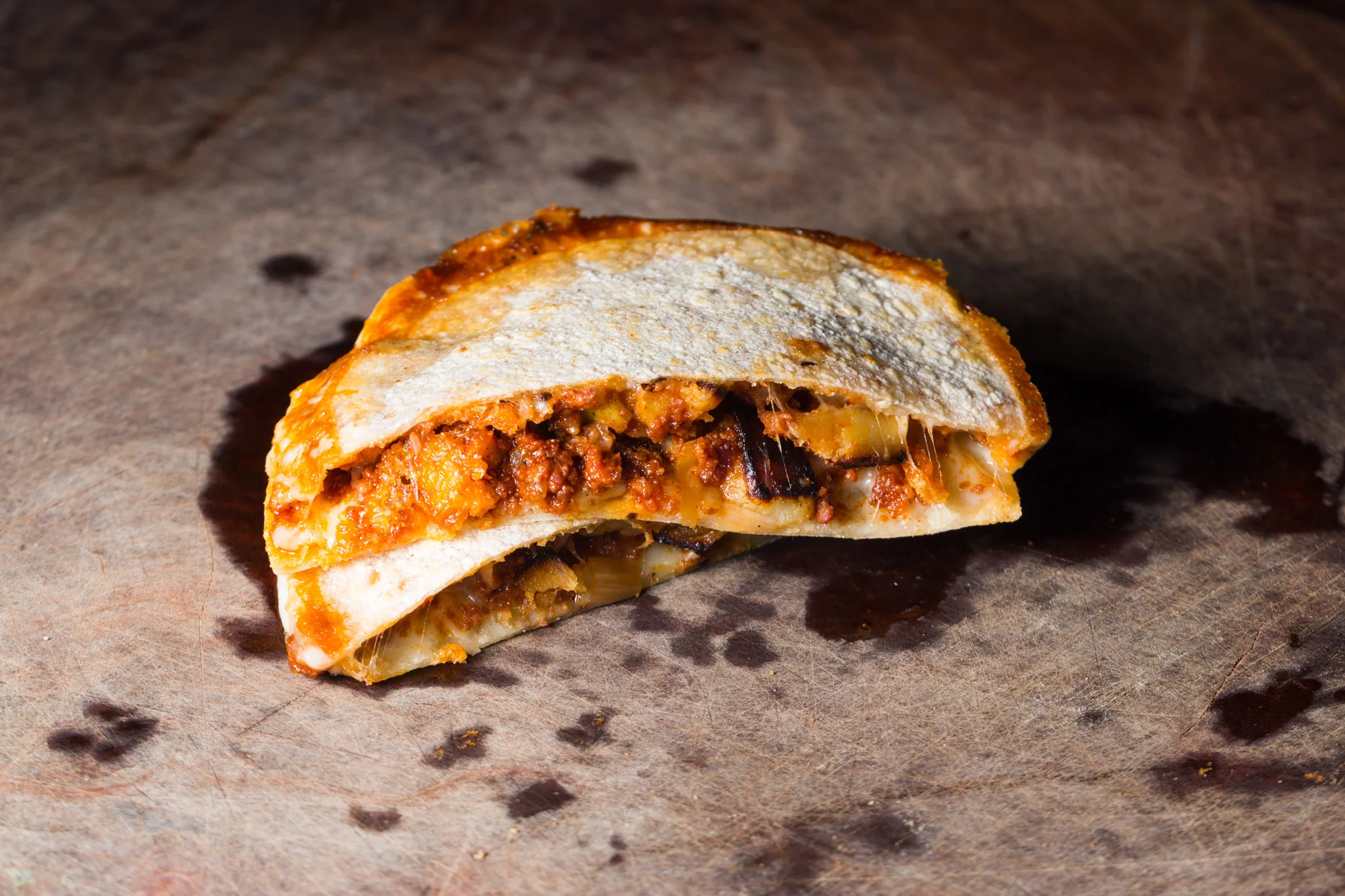  Chorizo & Potato Quesadilla