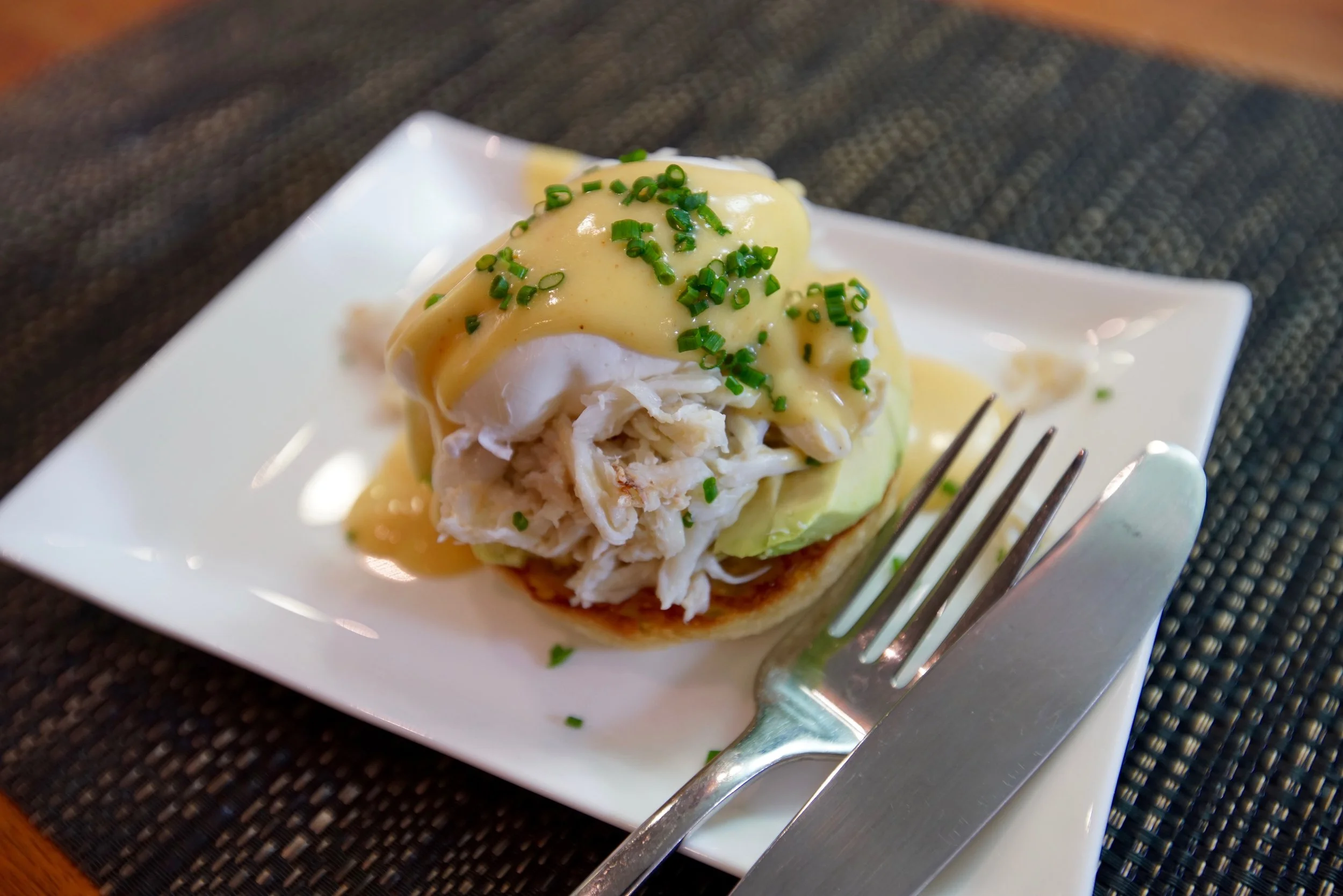 Crab Benedict