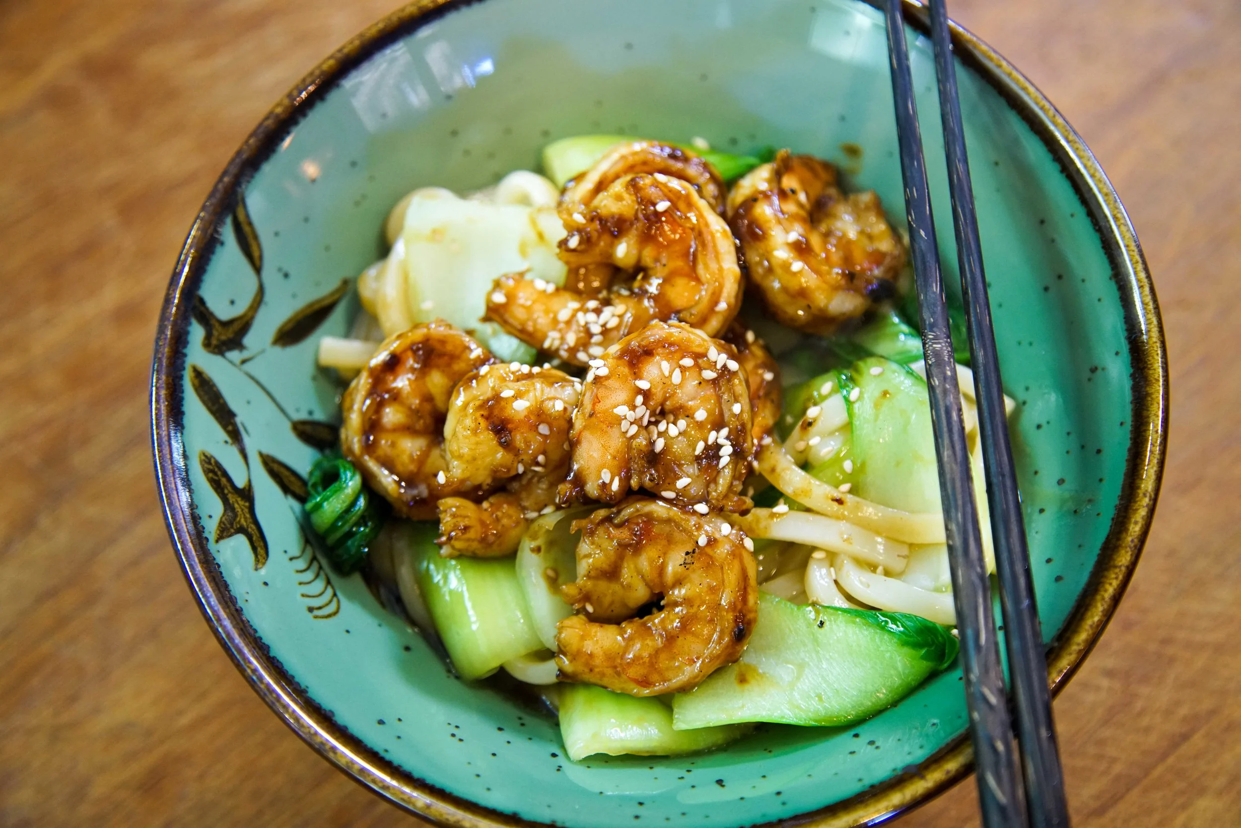 Udon with Shrimp