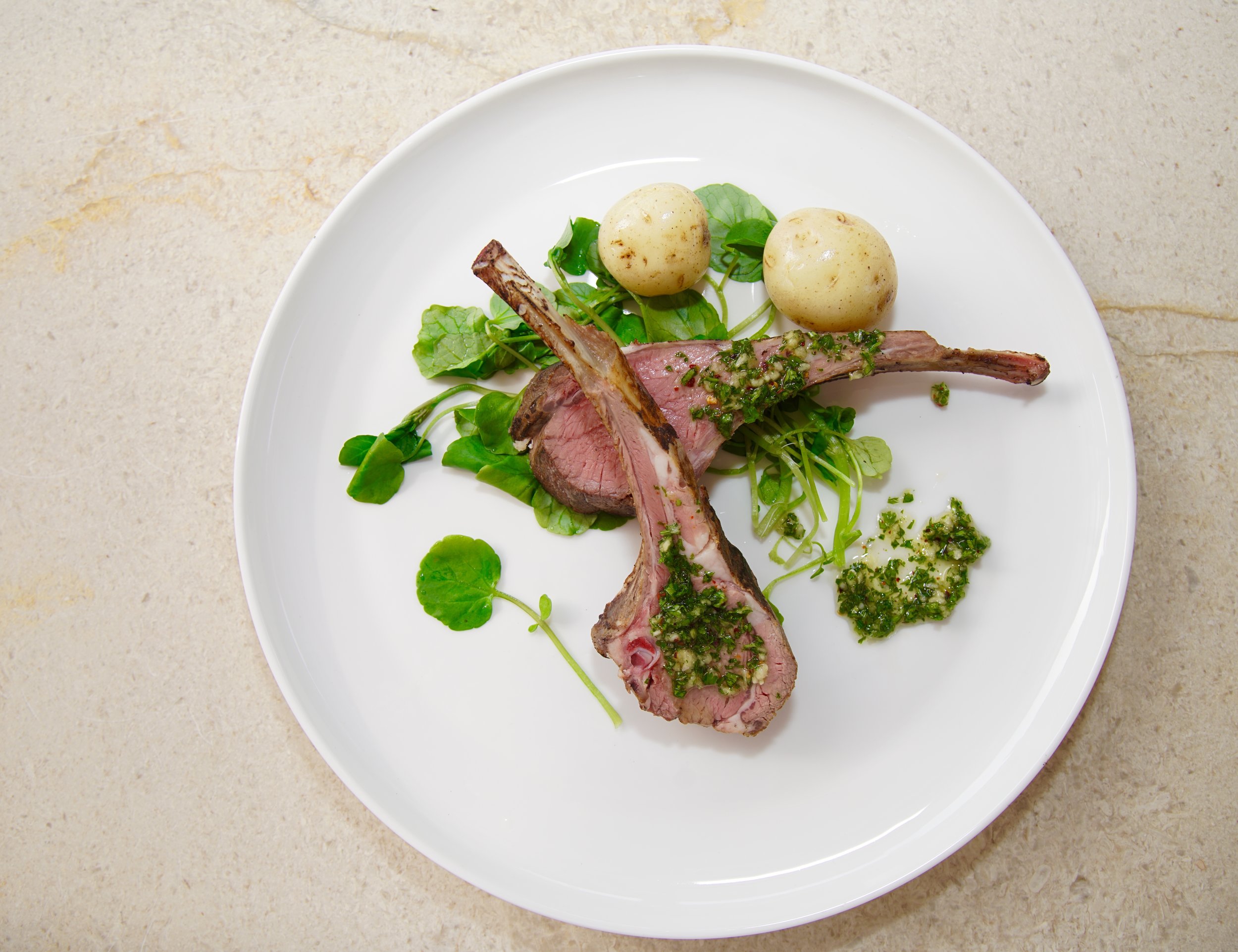Sous Vide Rack of Lamb with Mint Gremolata — THE COOKING GUY