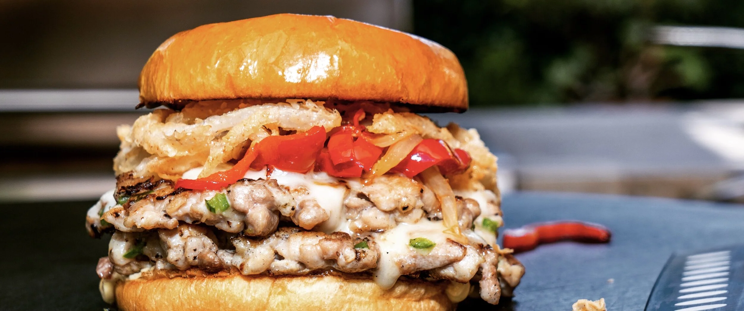 Chicken Smash Burger