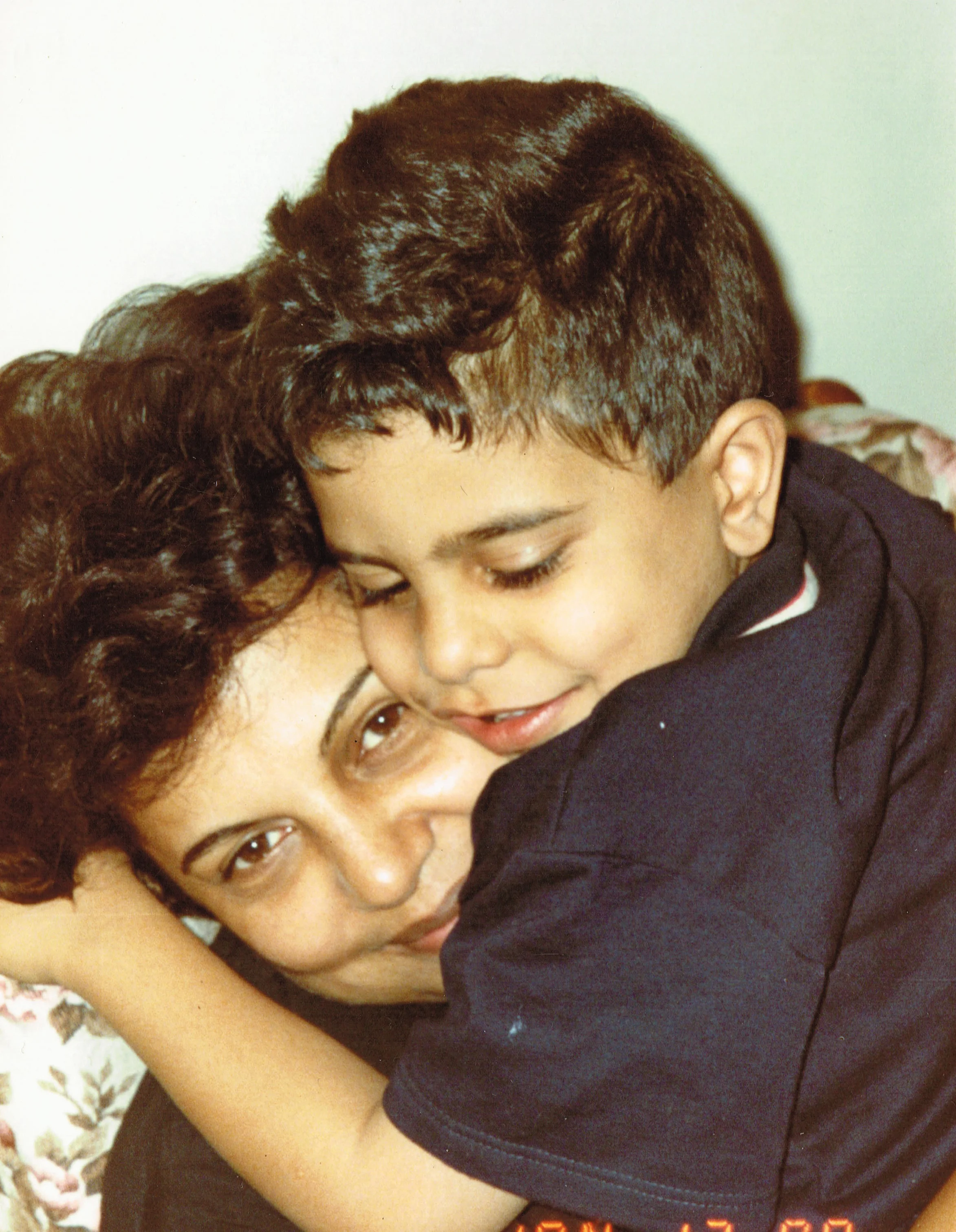 my backbone..my strength..proud to be mummys boy.xx