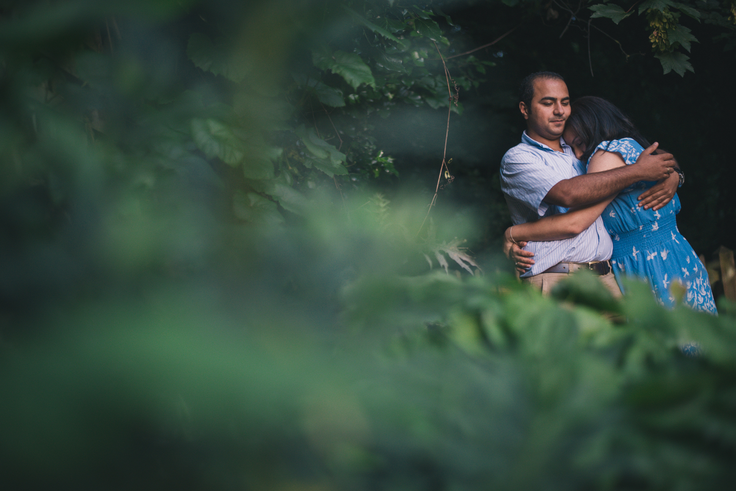 Lilian + Ibrahim | Holland Park Engagement Shoot 