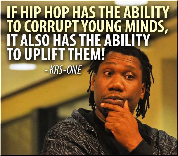 Gem of the day provided by the Teacha! KRS One