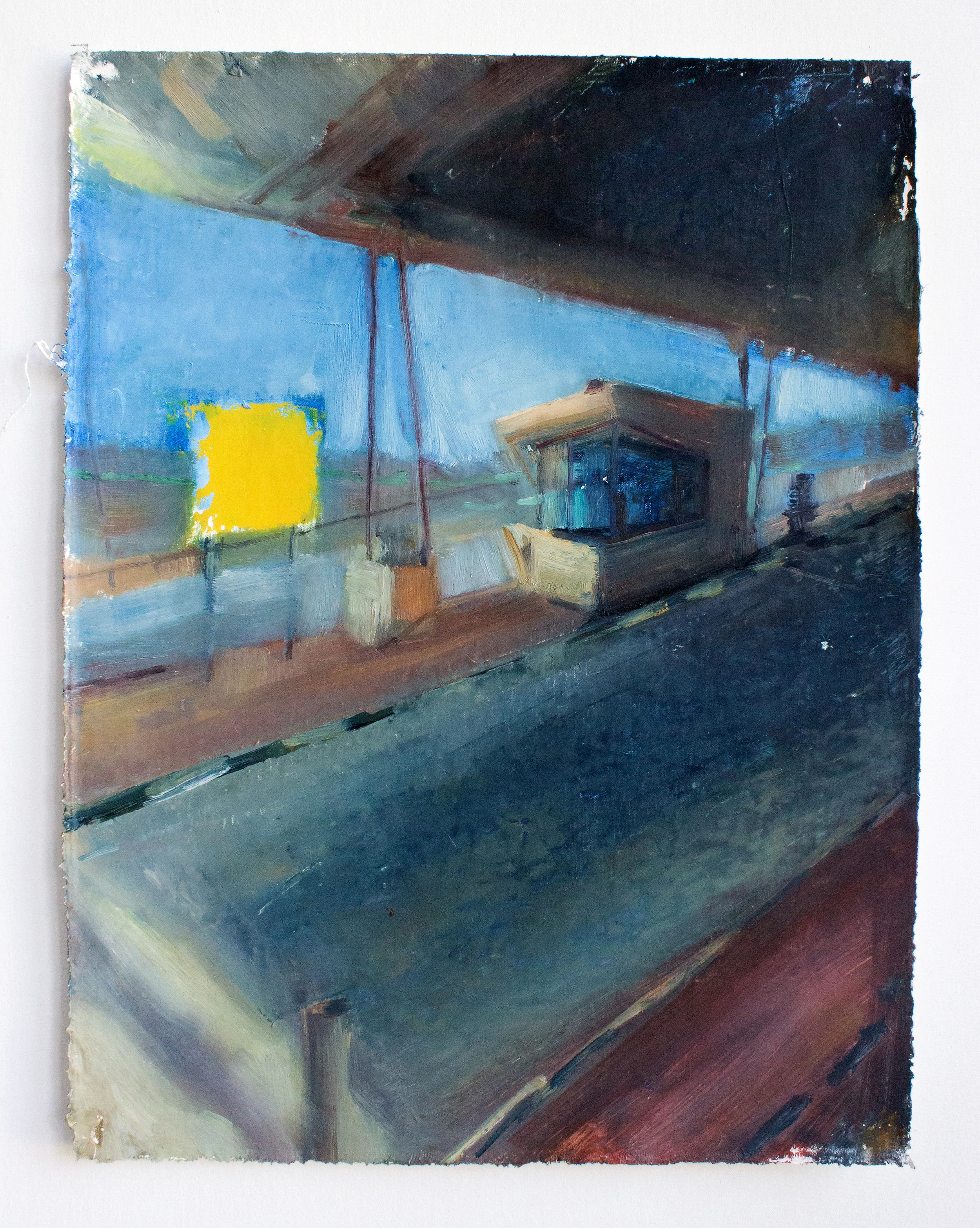 Exile 2_Midday 1_H19"xW14.5"_Oil on canvas_2014
