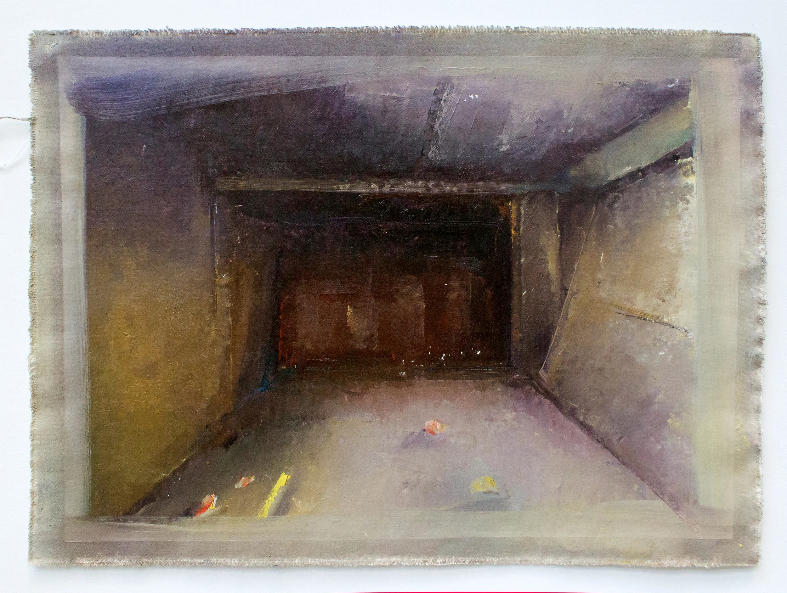 Exile 3_Ignore 2_H14.5"xW19"_Oil on canvas_2014 IMG_5268