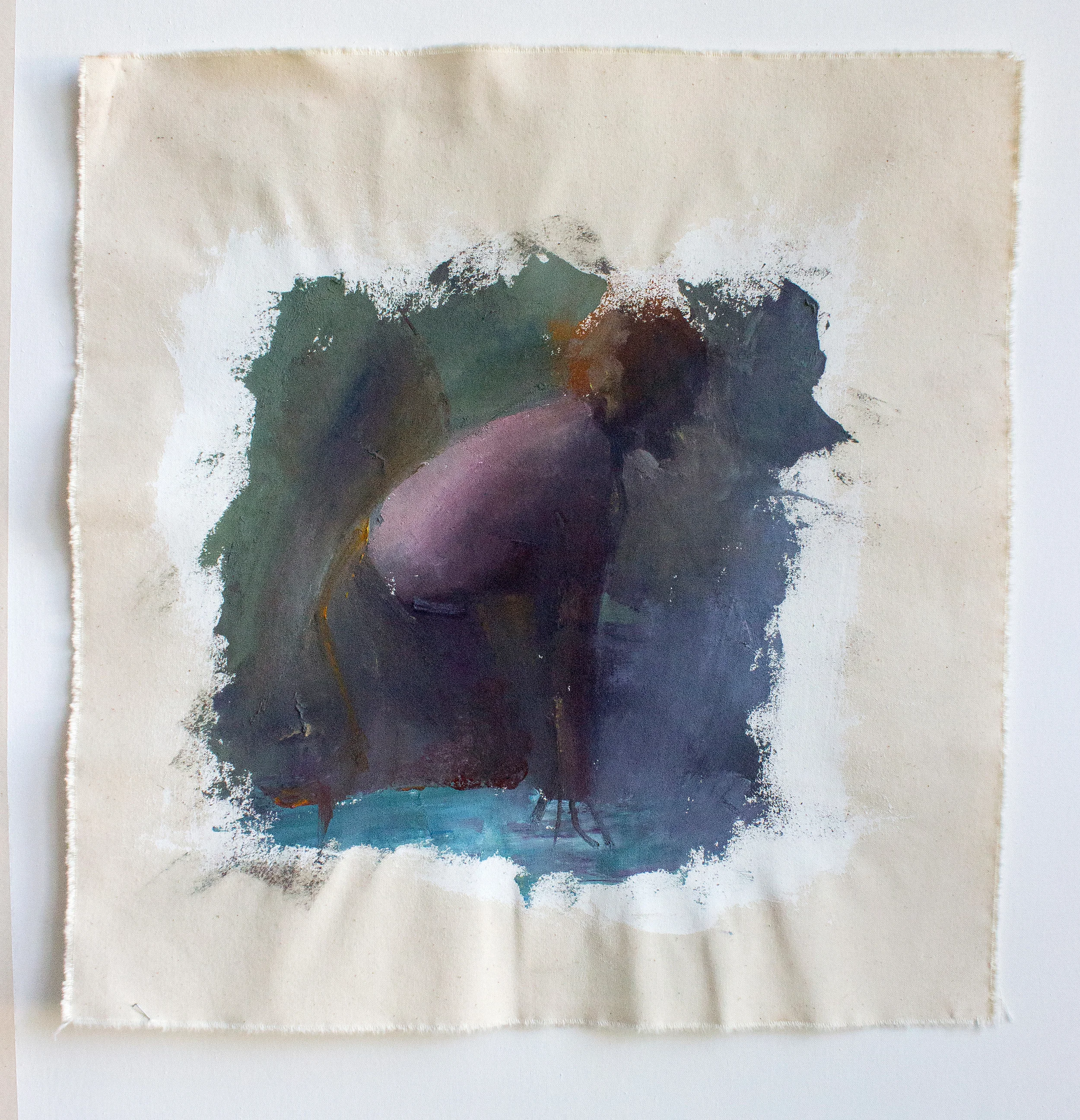 Access_Awake_Vomiter 2_H19%22xW18%22_Oil on canvas_2015.jpg