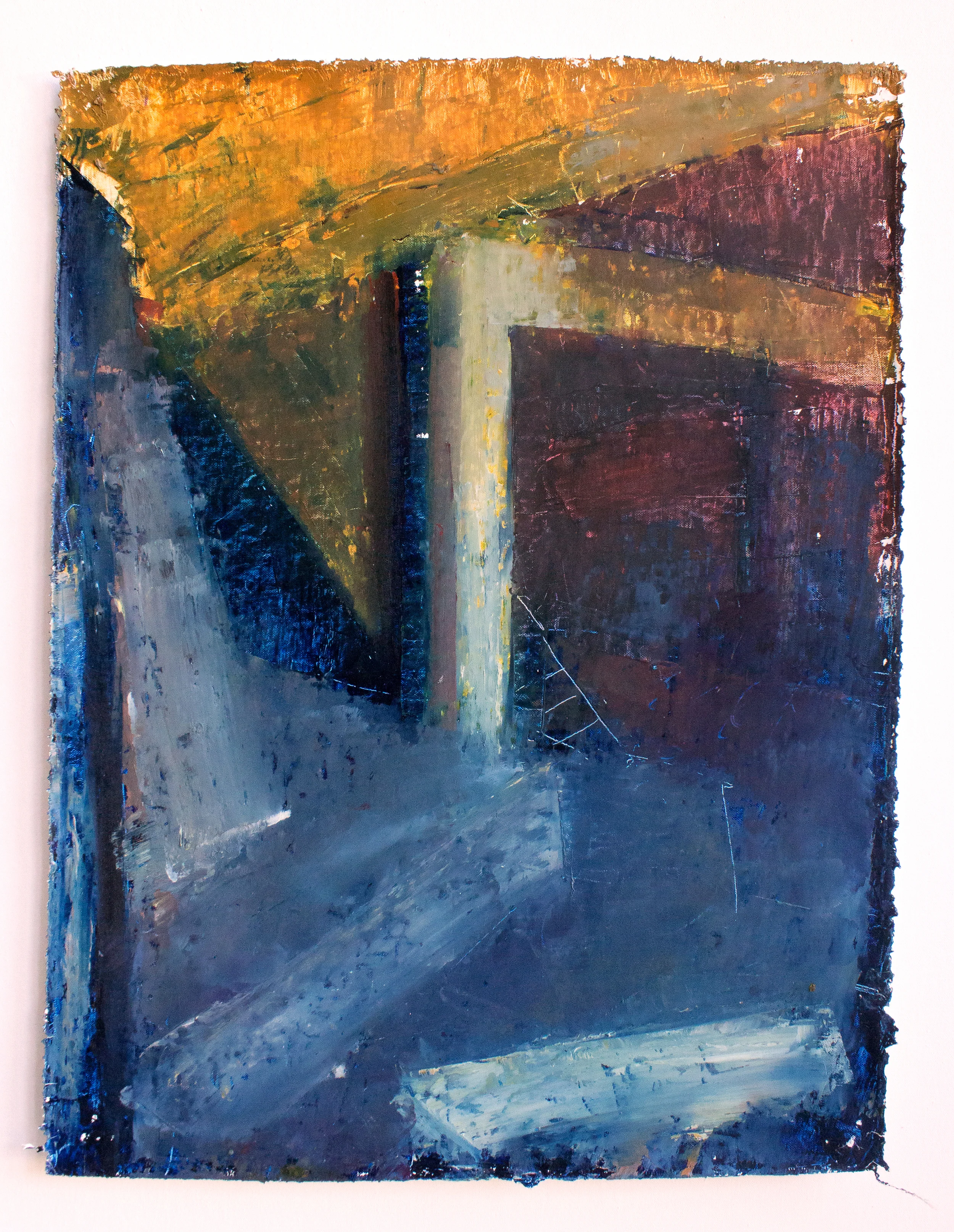 Exile 2_Forget_H19%22xW14.5%22_Oil on canvas_2014.jpg