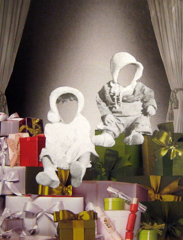 SW 16 Lynn Rodriguez, photo collage. H35.5 x W28 inches, Identity and self-exploration class, fall 2009, Art League Houston, TX. .jpg