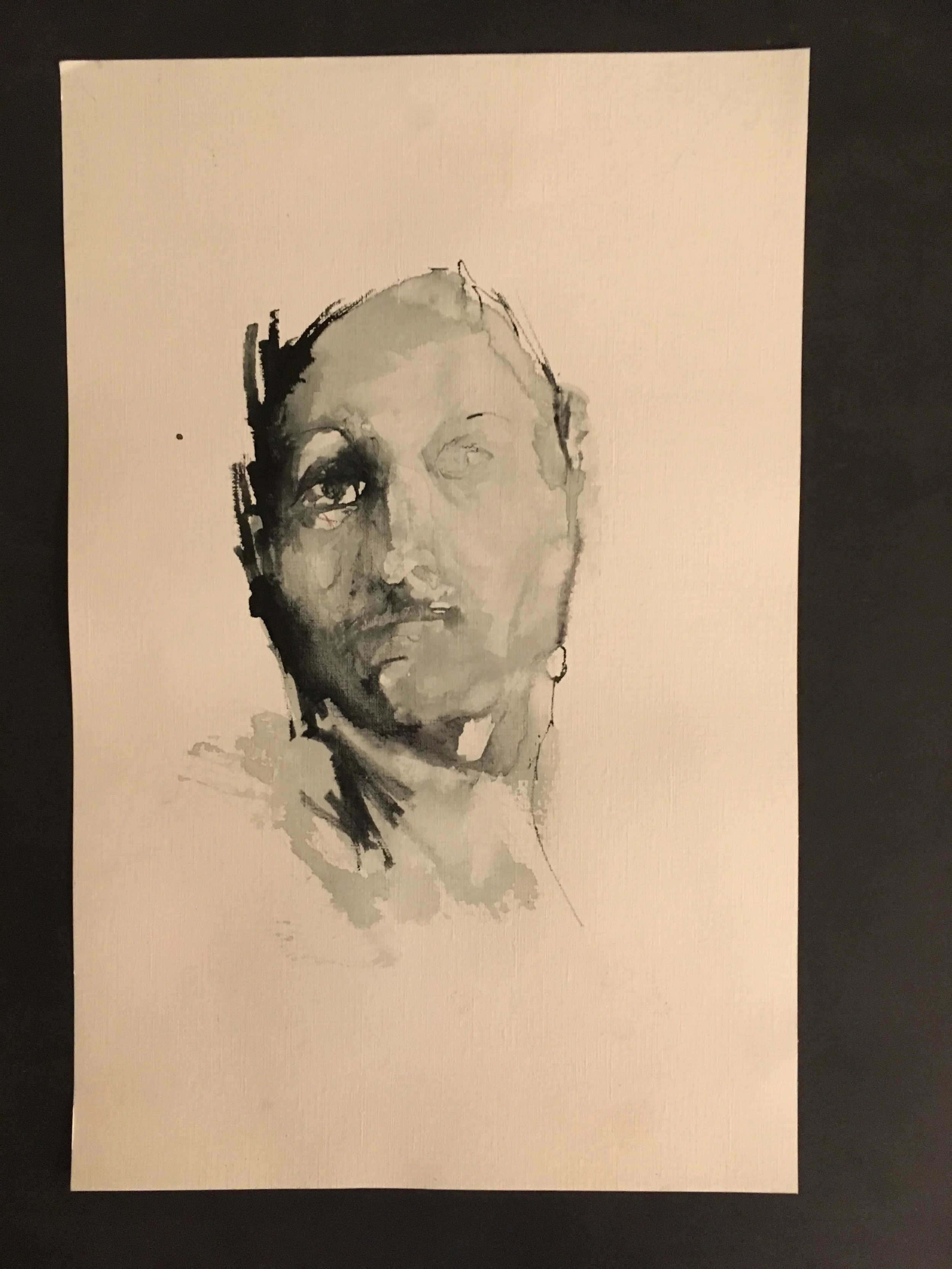 5. 10.5"x16", ink on paper, 2018