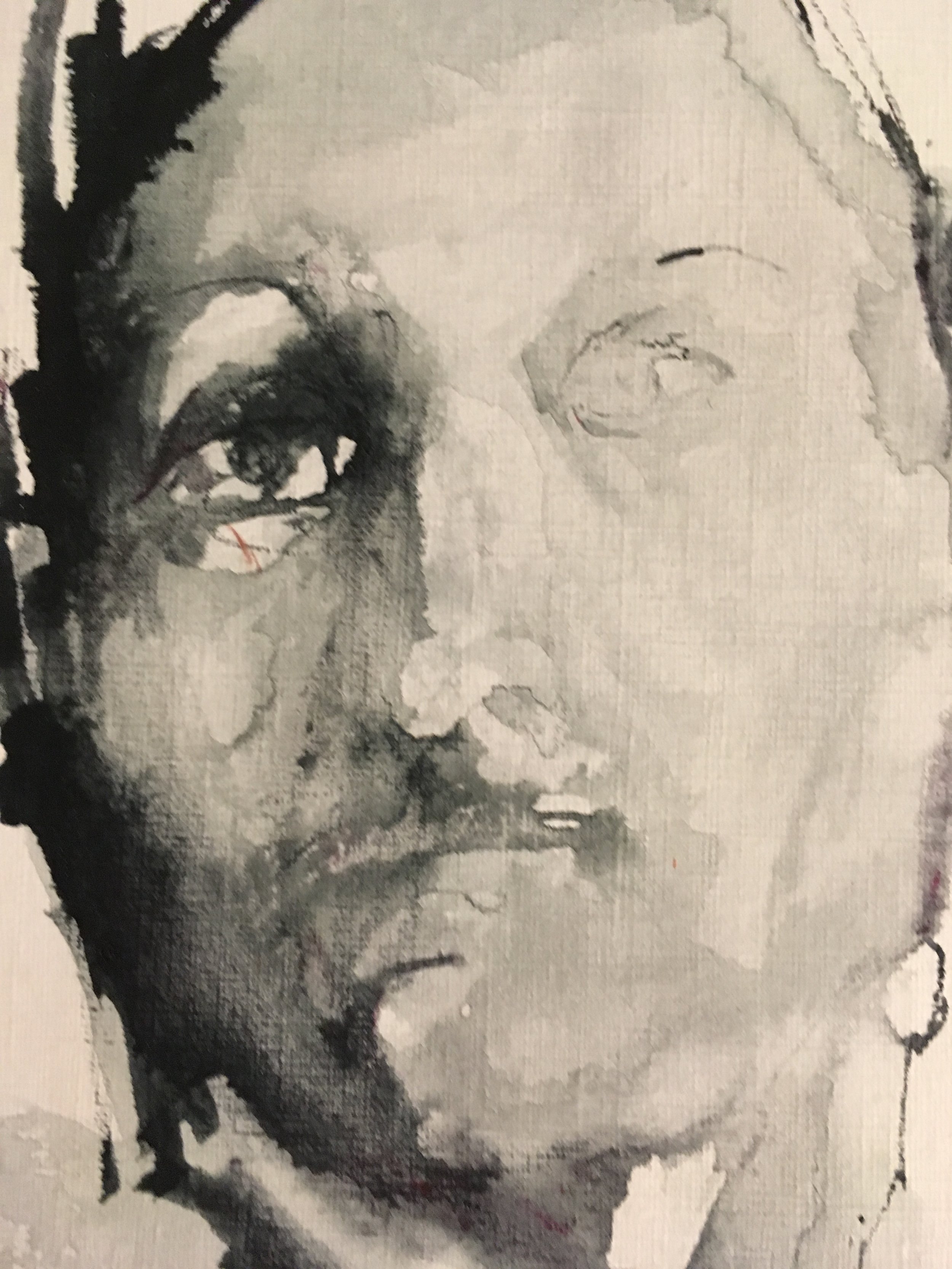 5. 10.5"x16", ink on paper, 2018, detail