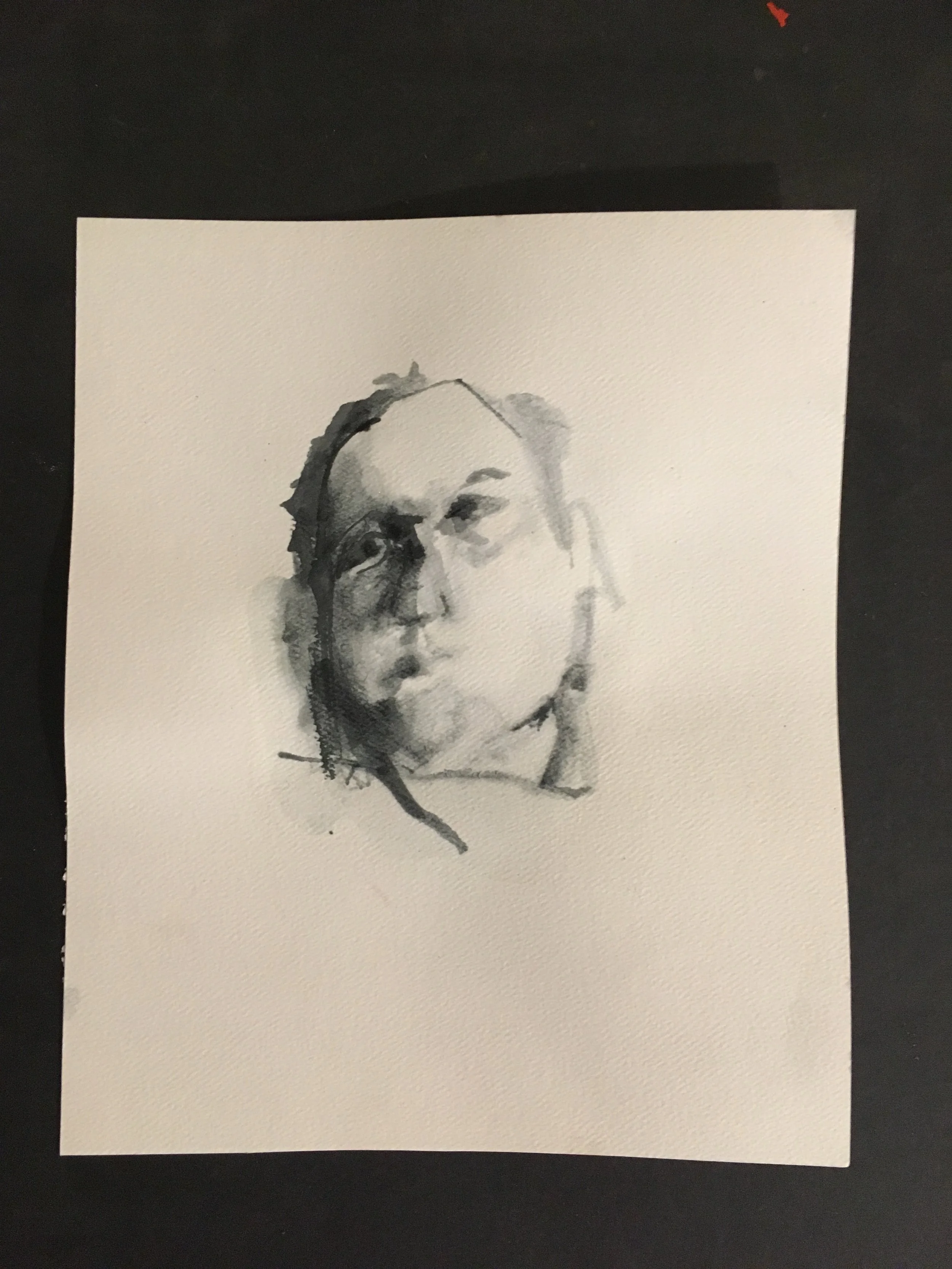 6. 8"x9.75", ink on paper, 2018