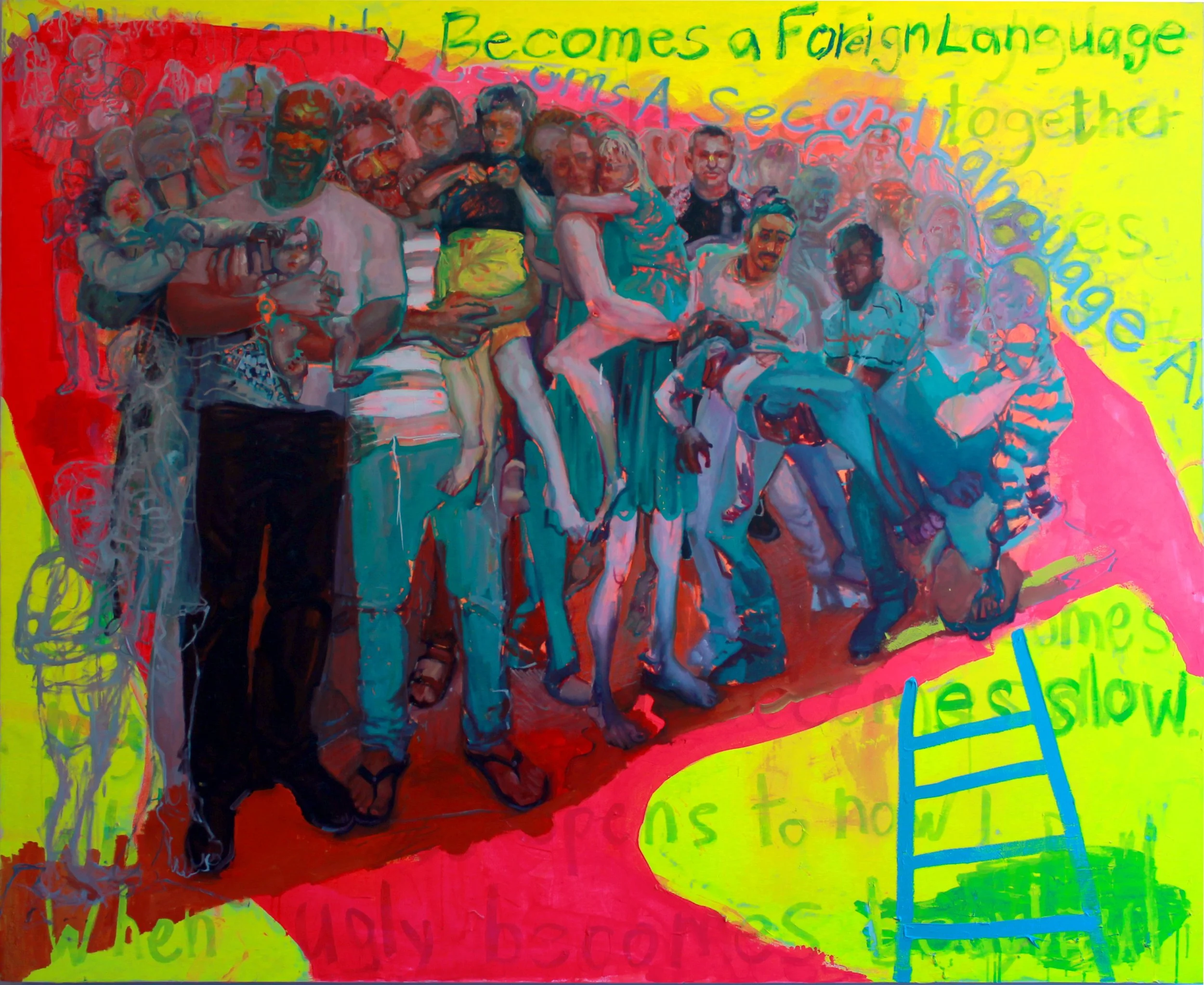 2 When Reality Becomes a Foreign Language Oil on canvas H72 W88 2023 - Copy.jpg