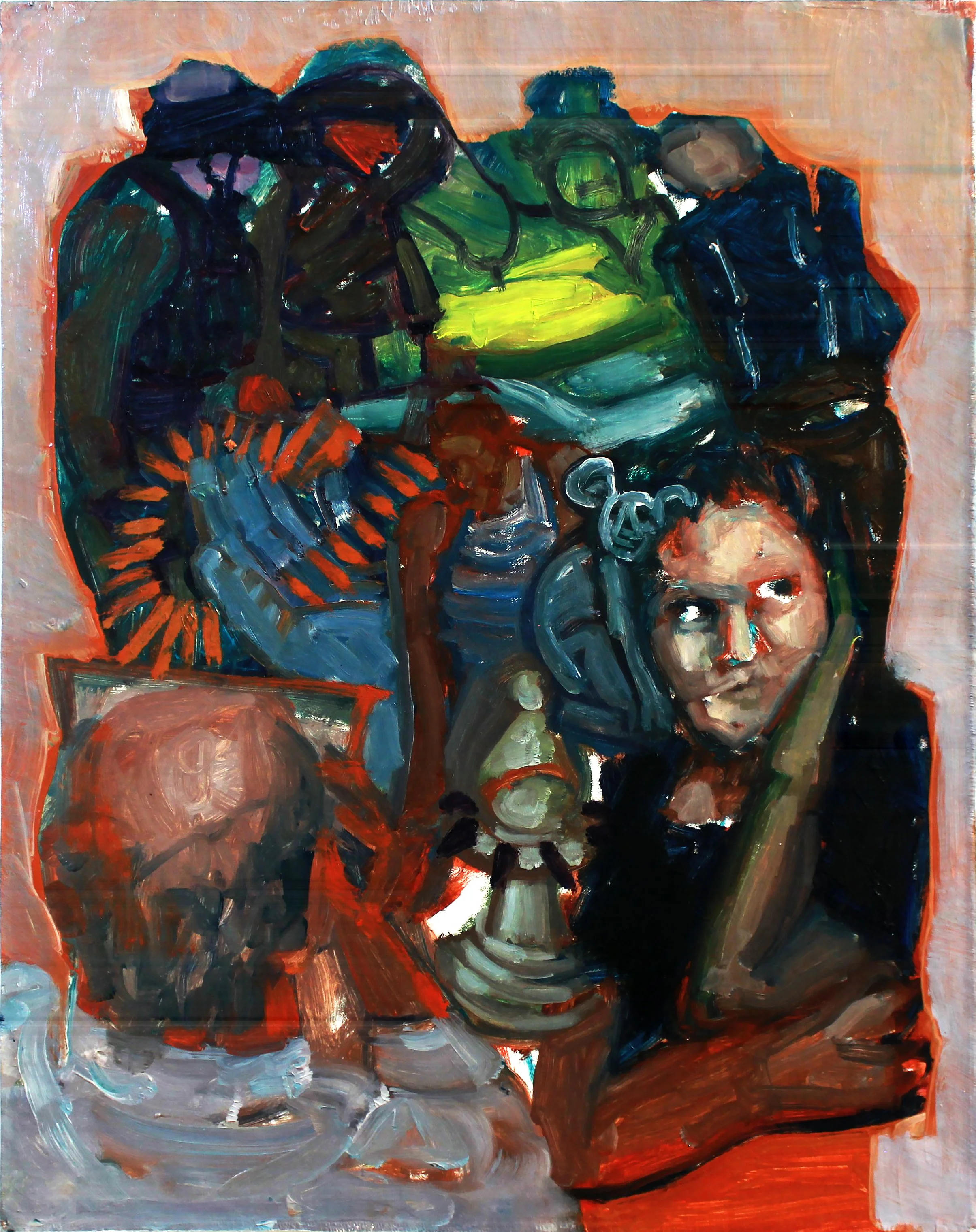 13 Avalange 3 Oil on canvas mounted on woodH 18.5 x 14 2023 2025.JPG