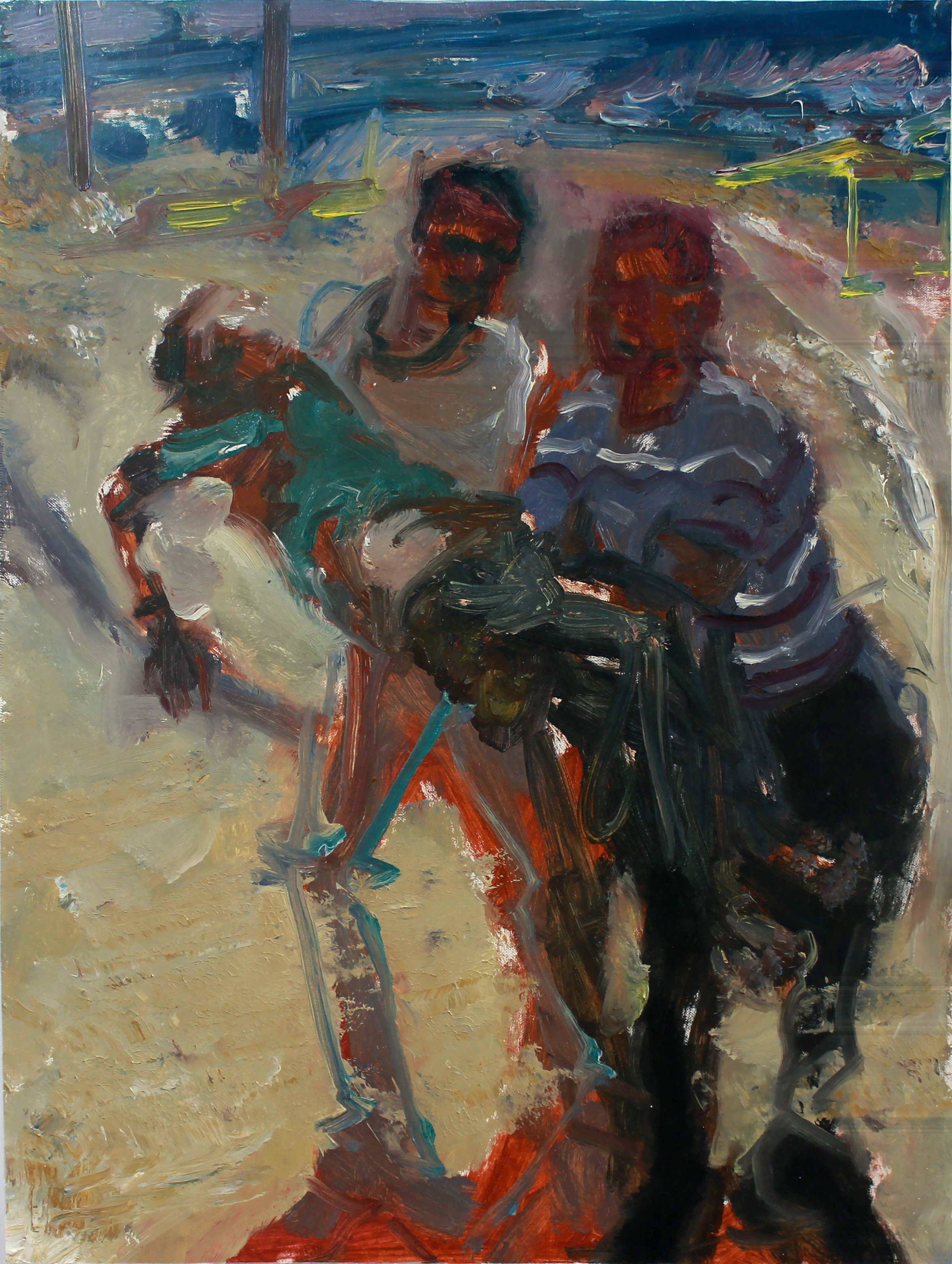 14 Avalange 4 Oil on canvas mounted on wood H 18.5 x 14 2023 2025.JPG