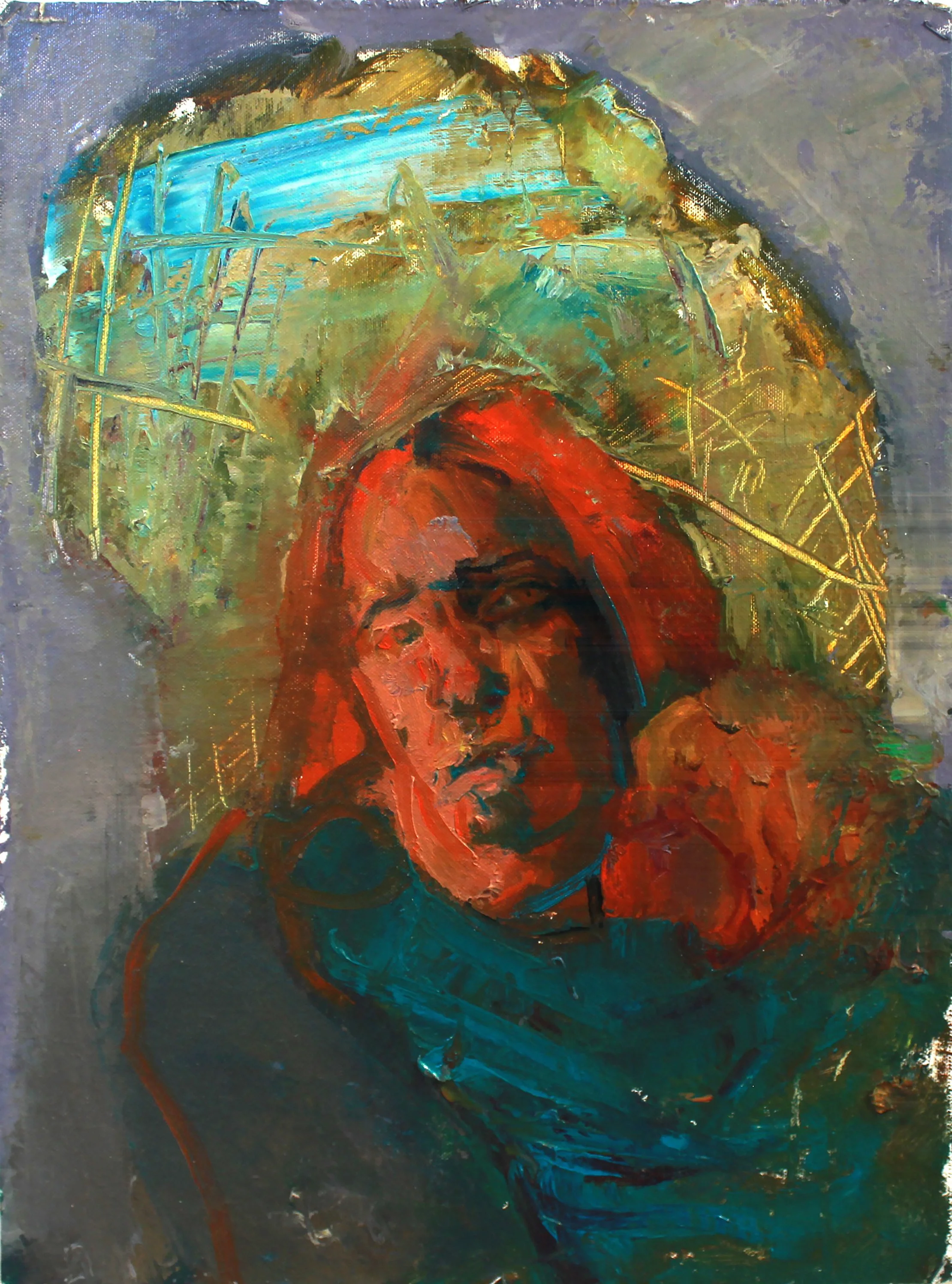 16  Avalange 6 Oil on canvas mounted on wood H 18.5 x 14 2023 2025.JPG