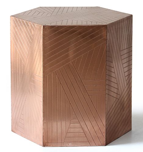 Copper table (inside)
