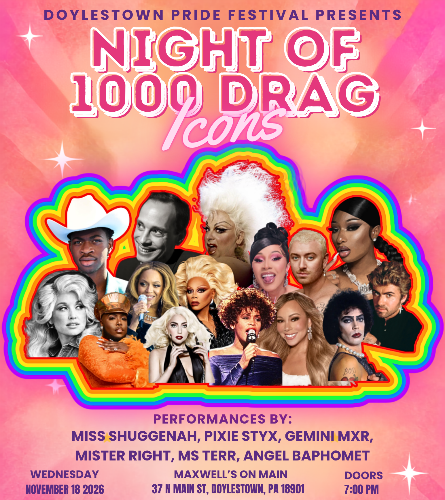 11/19/26 | Night of 1000 Drag Icons