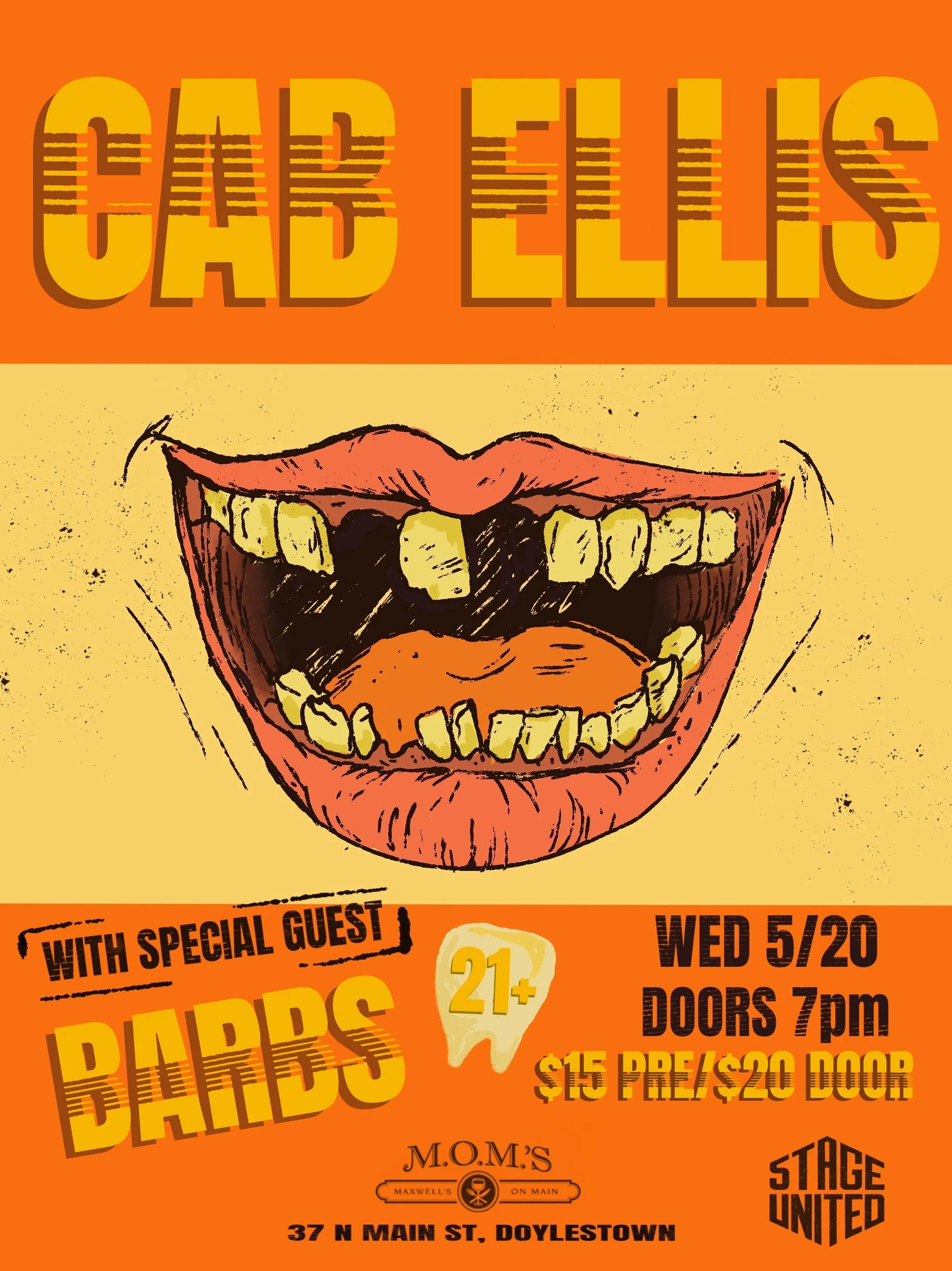 5/20/26 | CAB ELLIS + BARBS at MOM's