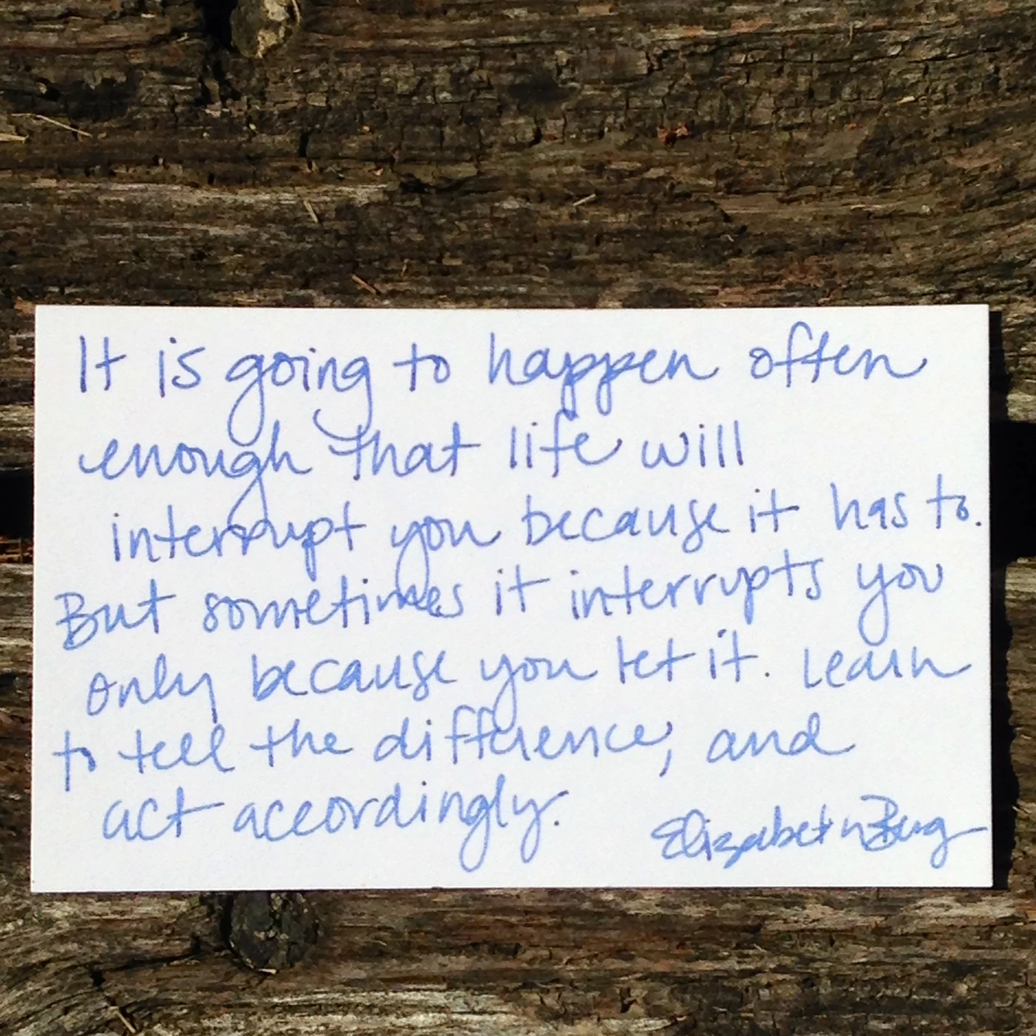 The truth about those interruptions.