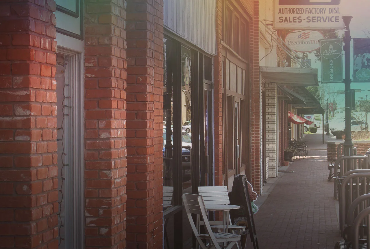 Authentic Based in the Main & Mill historic district in Lewisville, Texas. History & Community
