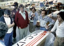 Logan and Gene Rodenberry discuss a sequence on "Star Trek: The Motion Picture"