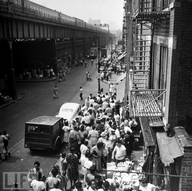La Marqueta circa 1945