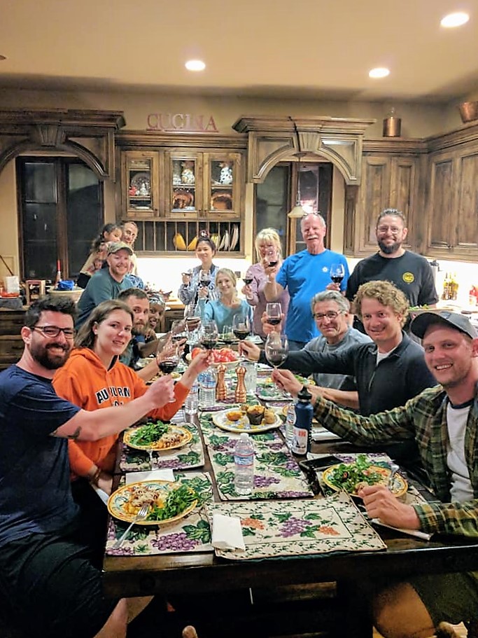 DINNER AND WINE!