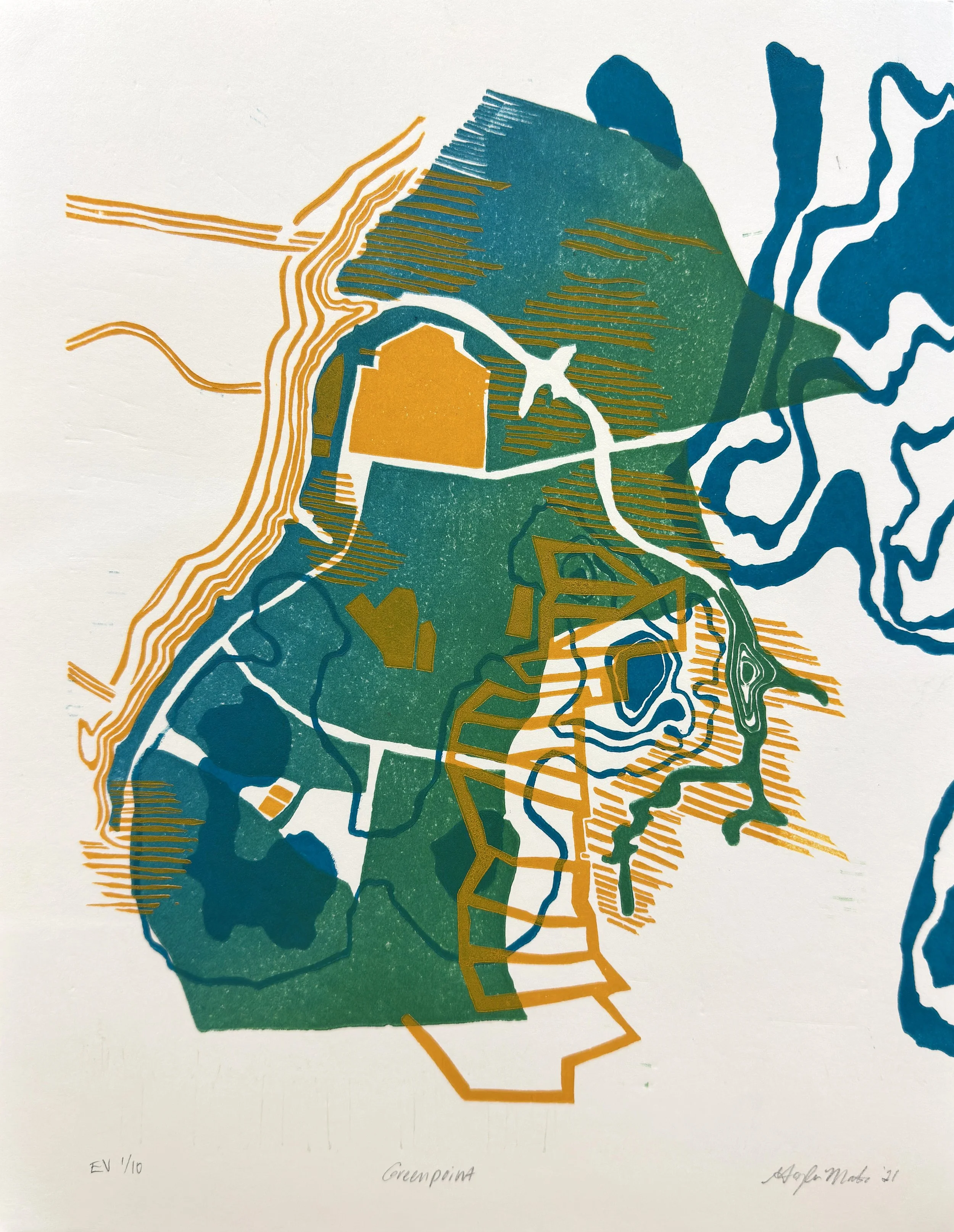 Greenpoint, 2022, 11x14"