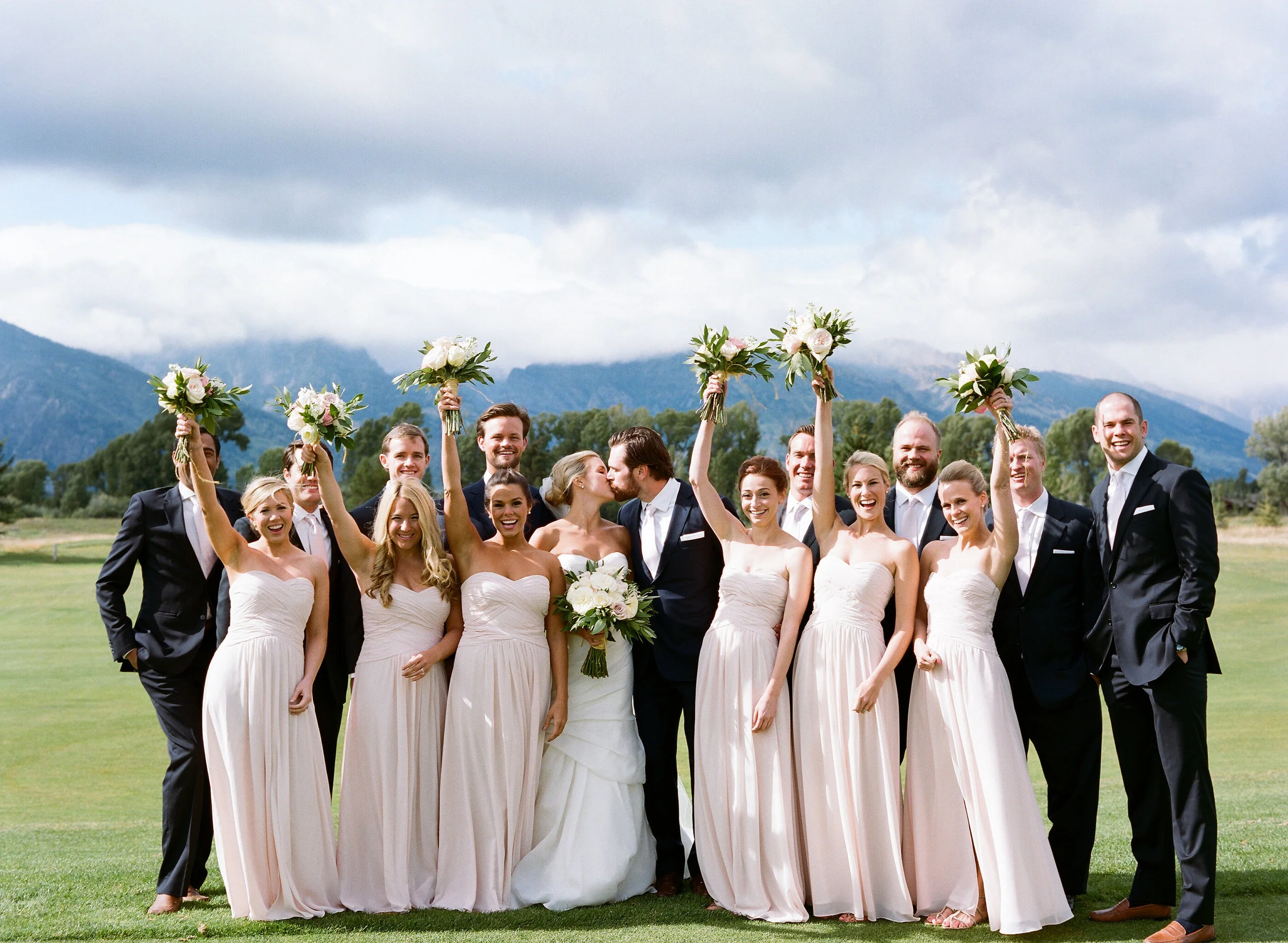 Jackson Hole Golf and Tennis Club summer wedding