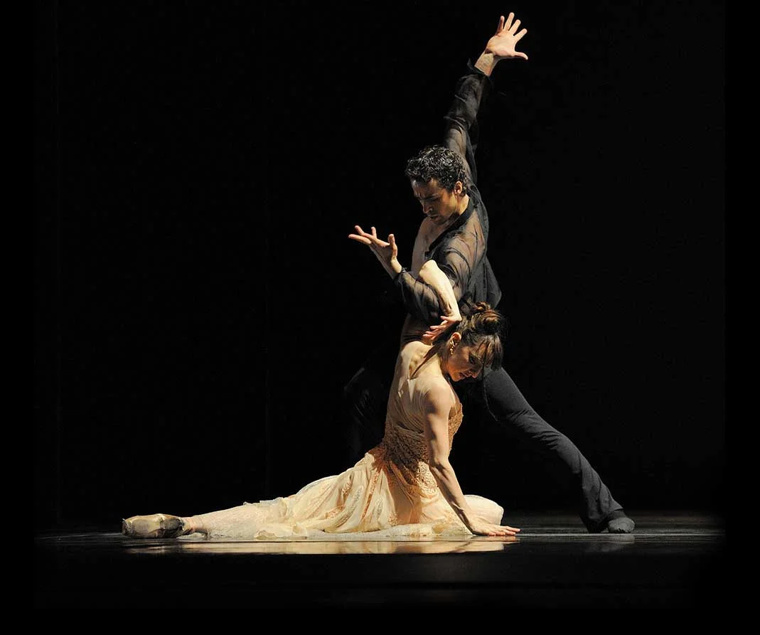 Lorena Feijoo and Vitor Luiz in Possokhov's Talk To Her (Erik Tomasson)