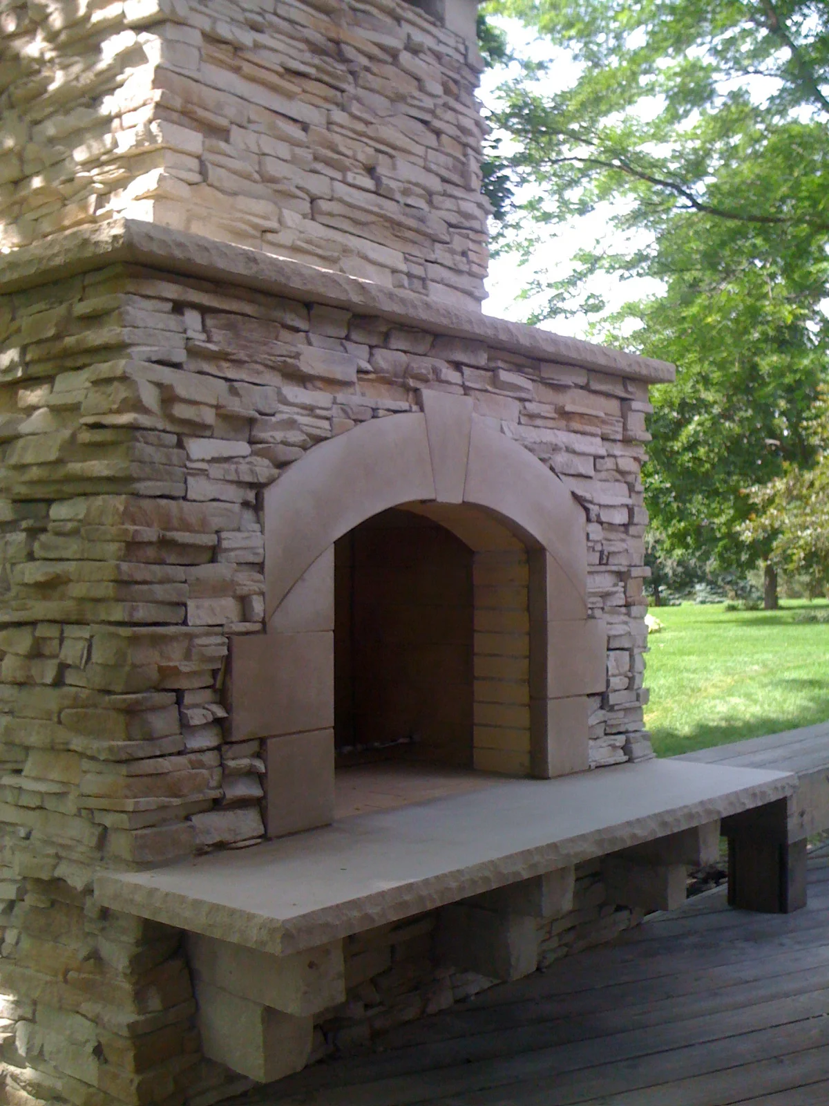 Brick Firepit