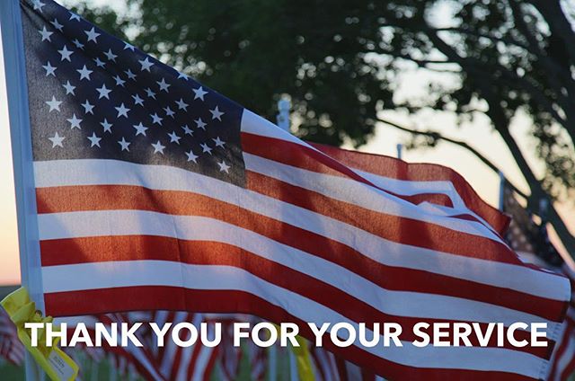 In honor of all of the veterans who have served our country and those whom I have had the opportunity to served with &ldquo;Thank you for your service to our country.&rdquo;
#veteransday