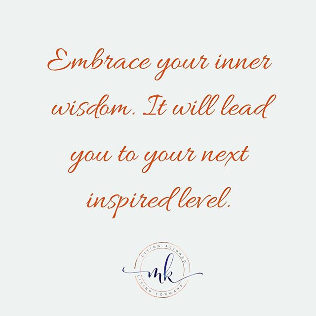 When I go within and listen to what is seeking to be birthed through me, mentors appear who support my current journey and challenge me to grow into the next evolution of who I am, release the old and step into the new. ⁣
⁣
Embrace your inner wisdom,