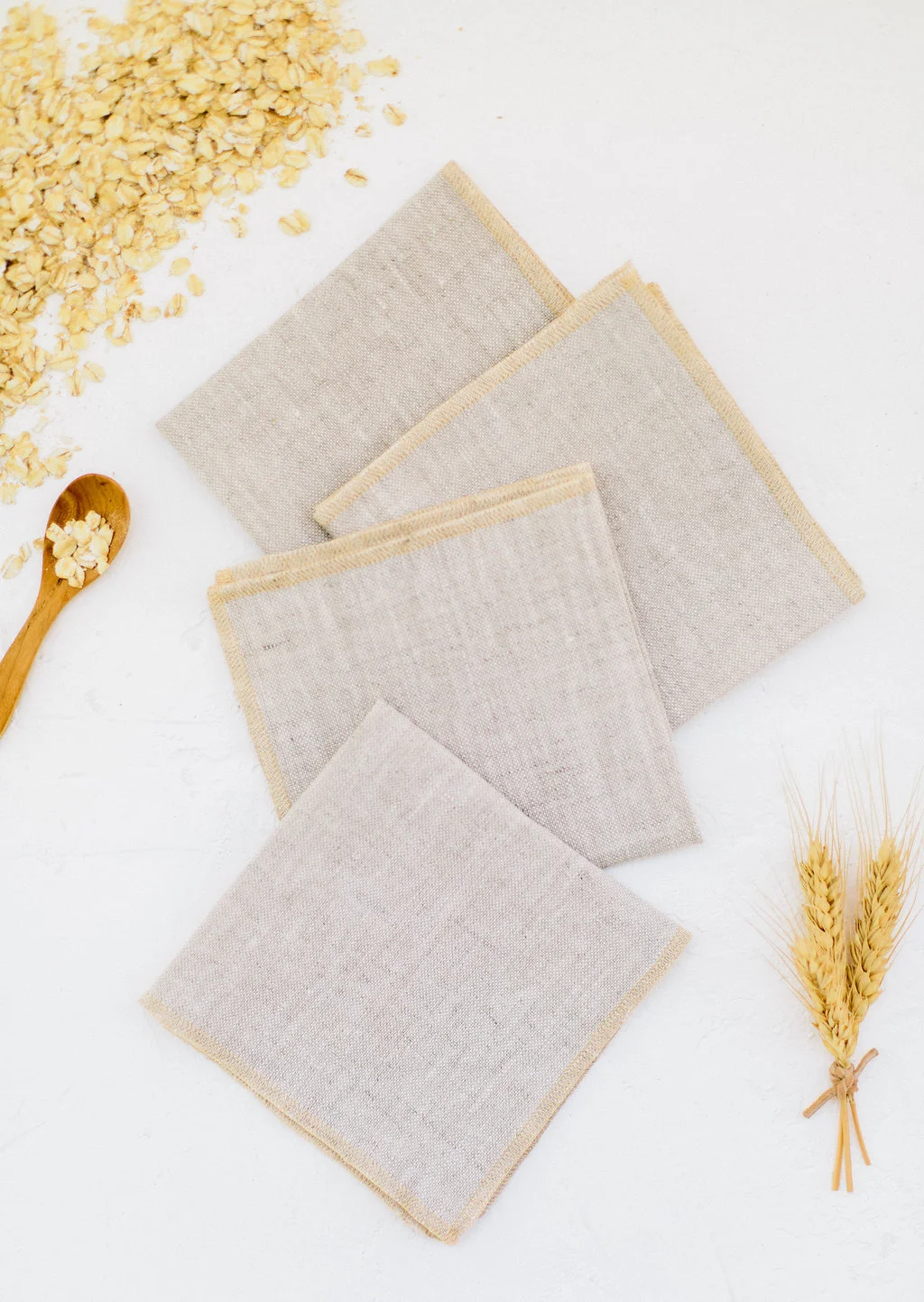 Oatmeal Casual Napkin Set