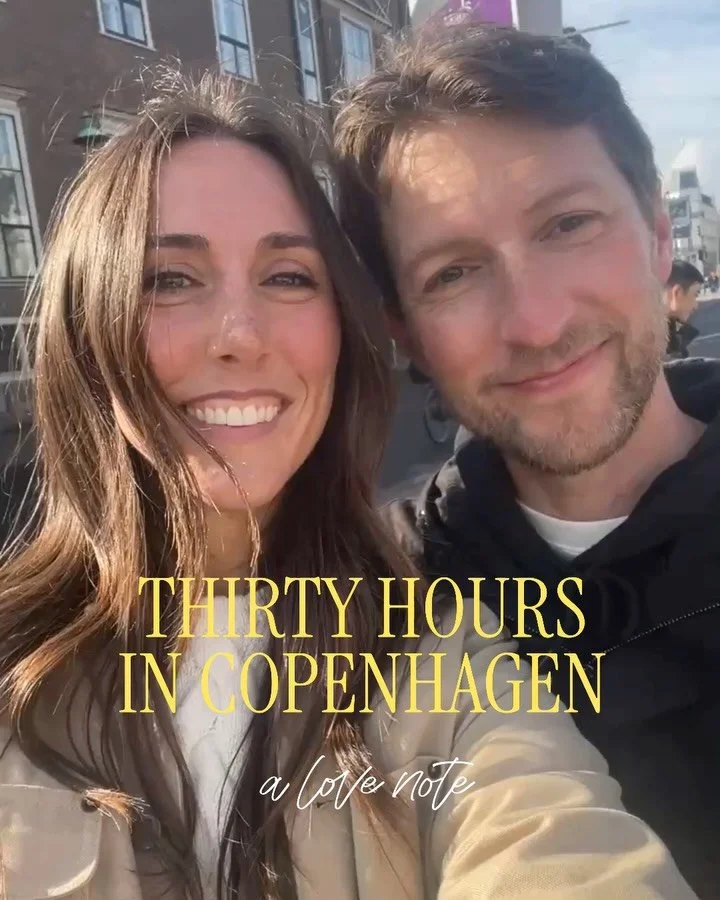 Jeff isn&rsquo;t usually a gift-giver (the Christmas toilet seat is another story). His love language tends to be quality time and acts of service.

But this week he surprised me with a trip to Copenhagen to see @waylonwyatt. Last fall I played his s