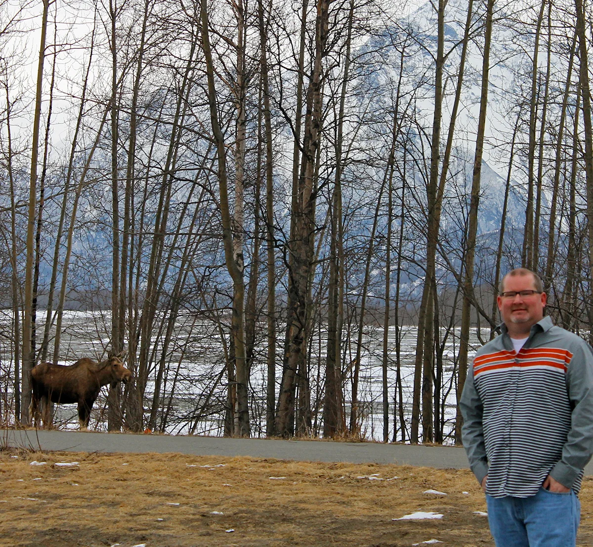 Photo by Bobby Ross Jr., Chief Correspondent for The Christian Chronicle (Pictured with his new friend)