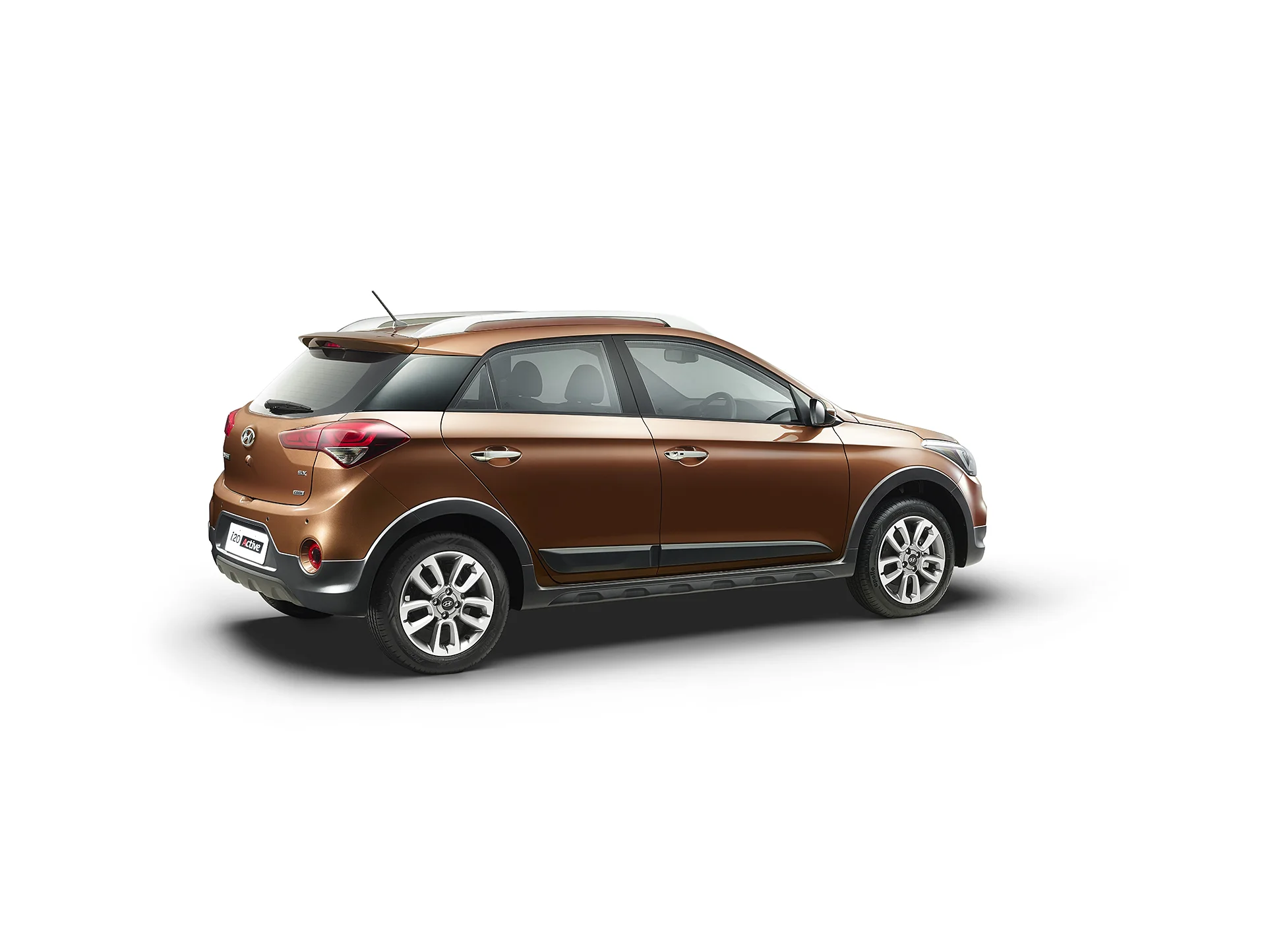 Hyundai i20 Active Brown Studio Rear Med