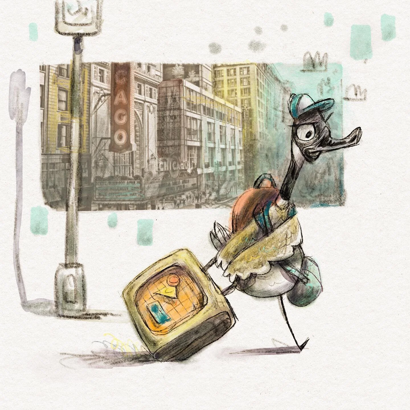 Vacation getaway
.
.
.
#kidlitart #childrensbooks #vacation #summervacation