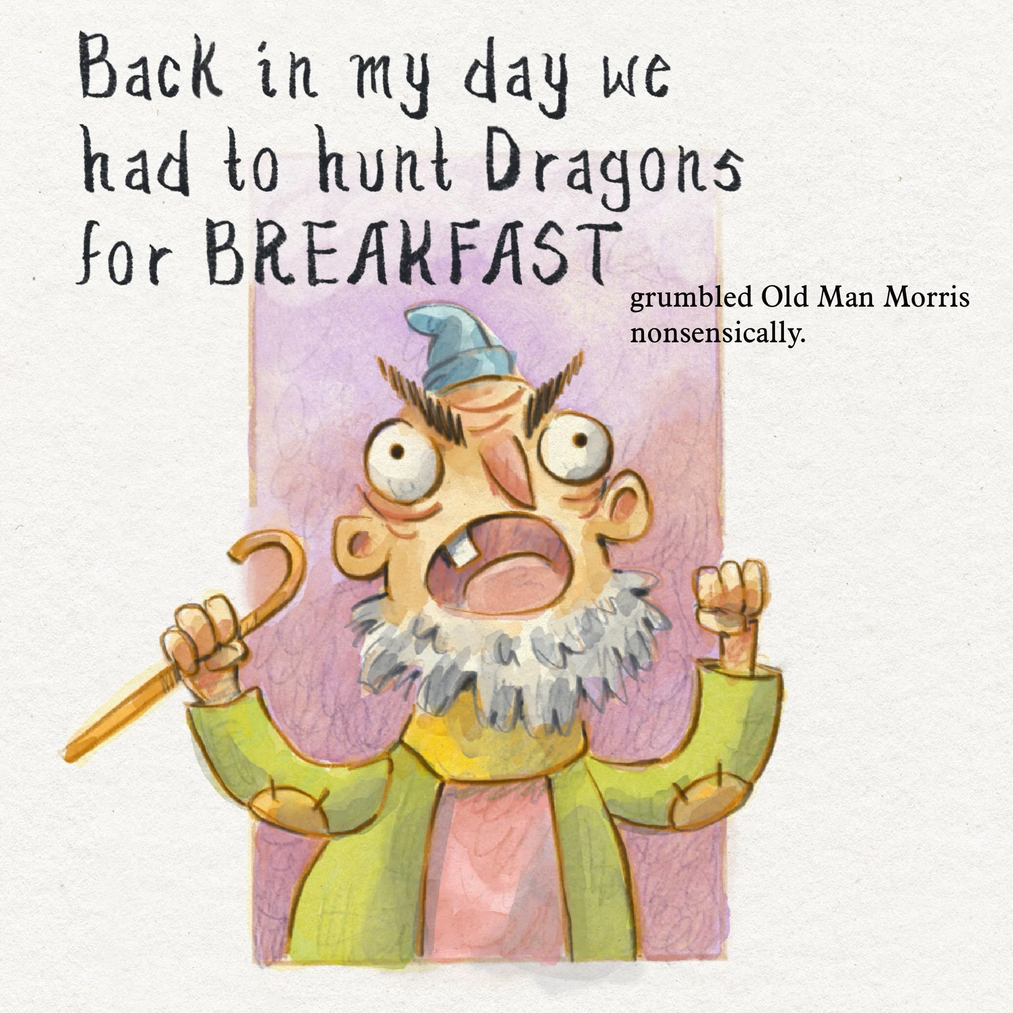 Dragons are NOT for hunting! But books most certainly are. Support your local bookstores and libraries or preorder from @booksofwonder and receive a free art print! There&rsquo;s a Dragon in the Well! Is out soon from @chroniclekidsbooks 

#childrens