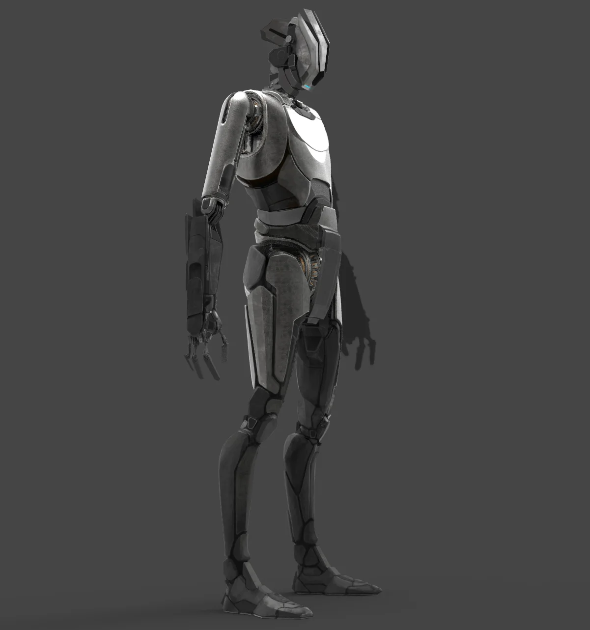  Zbrush Sculpt + Photoshop Paint Over Concept for something that never happened 